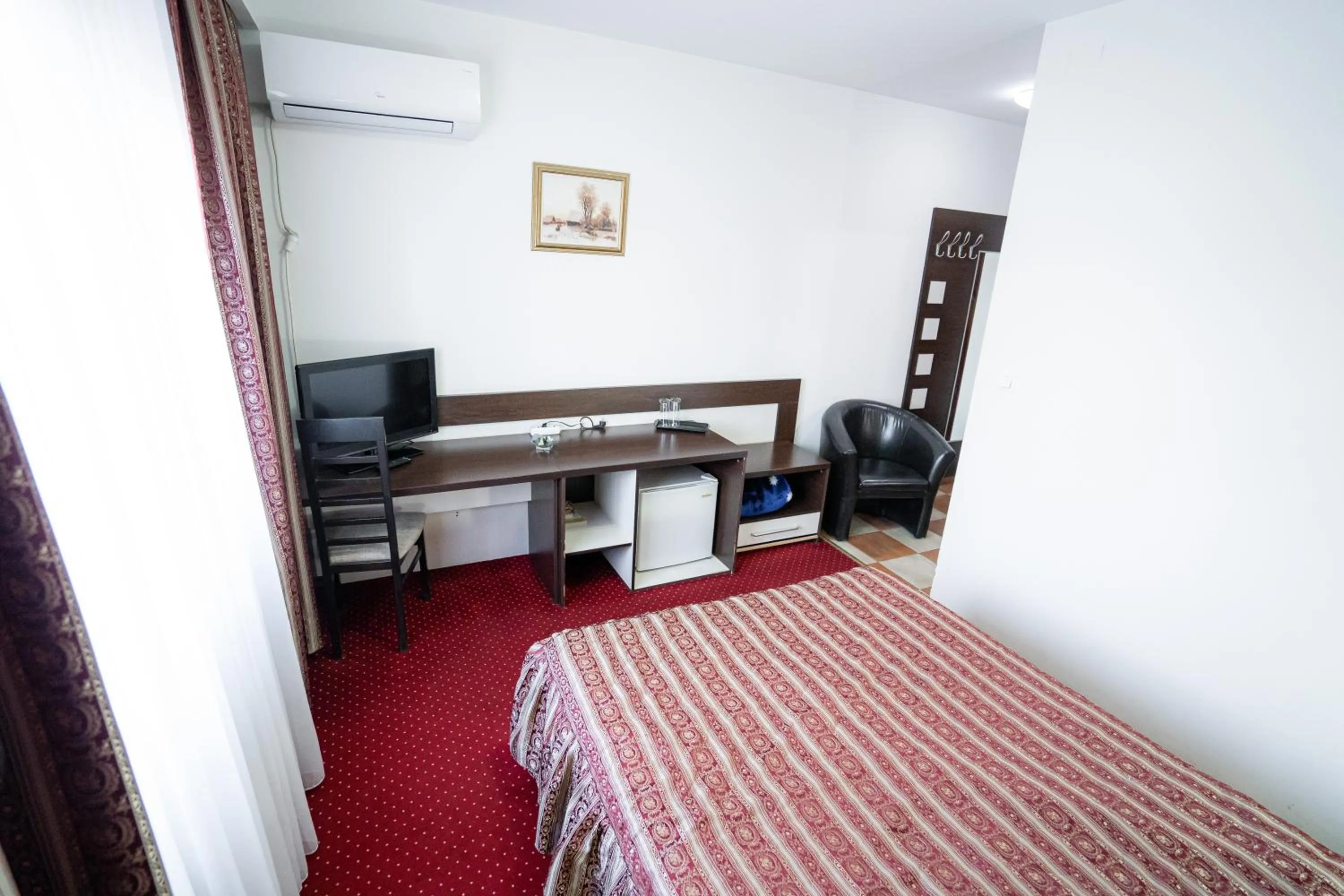 Bed in Hotel Polaris