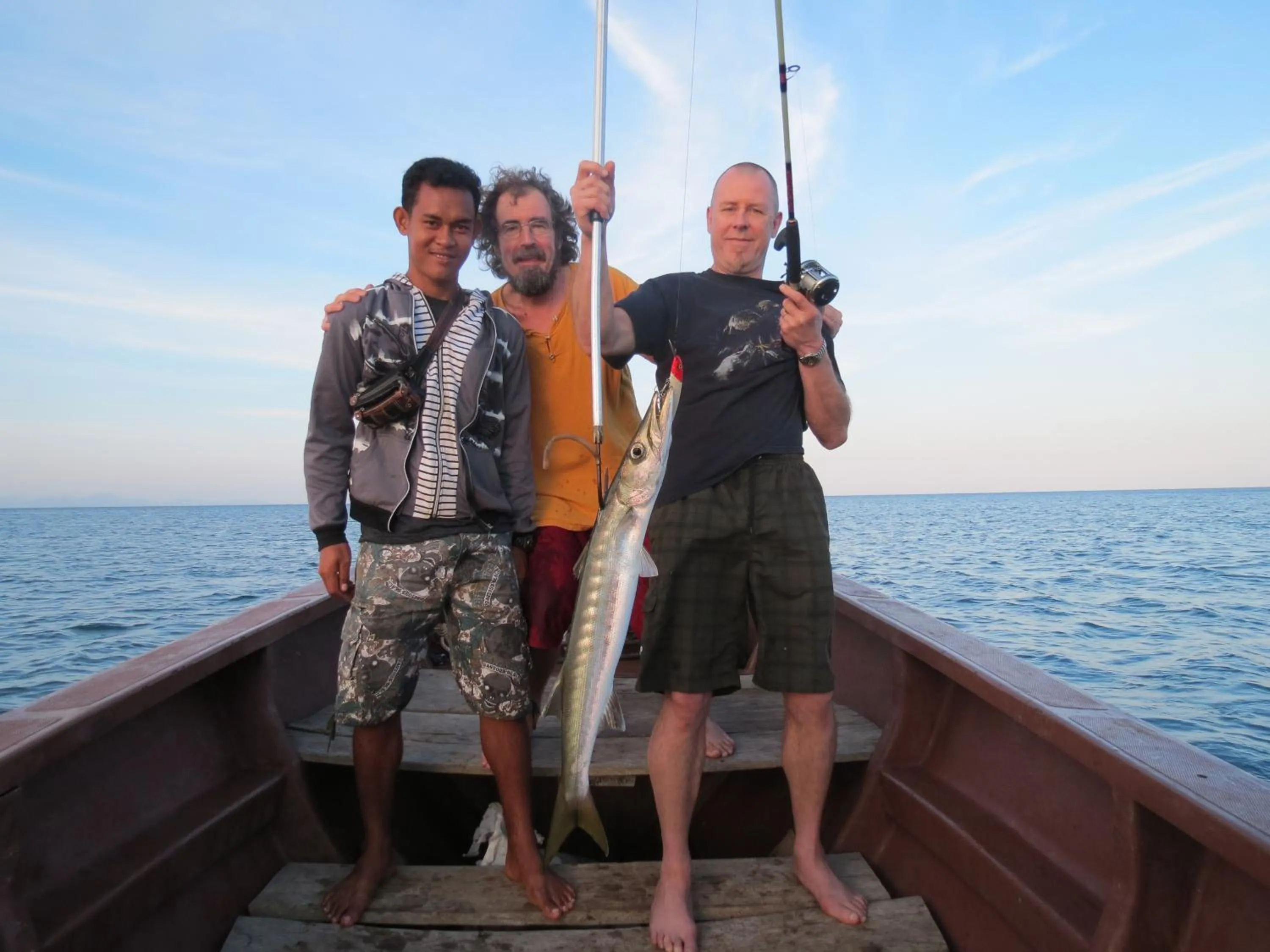 Fishing in Jungle Hill Beach Bungalow