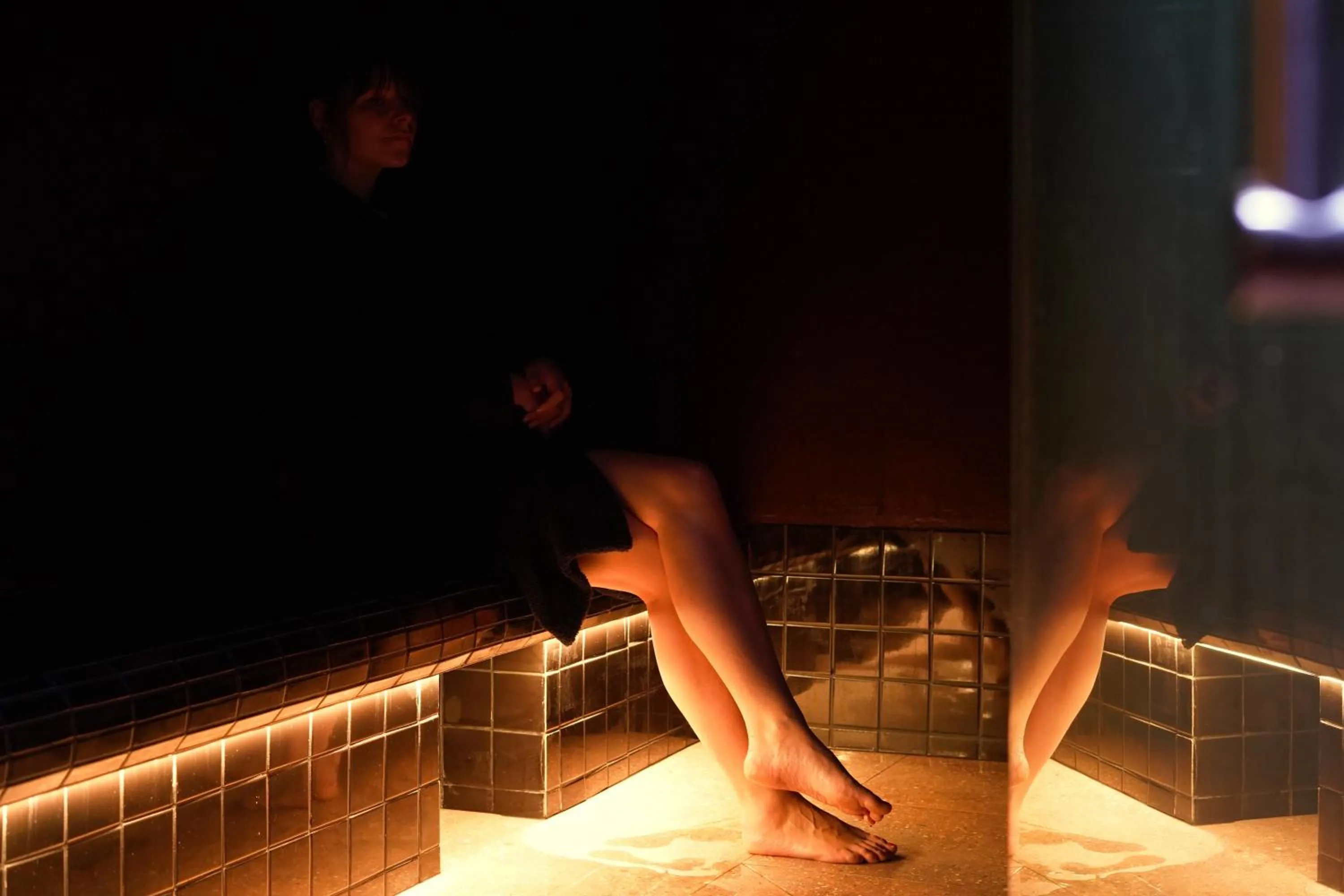 Spa and wellness centre/facilities in Hôtel Littéraire Stendhal et Spa