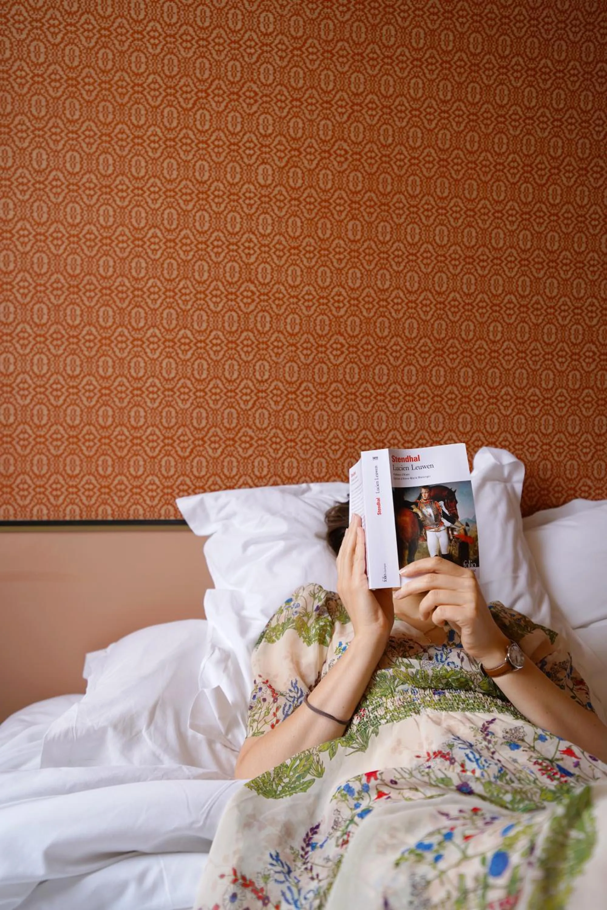 Bed in Hotel Des Prélats