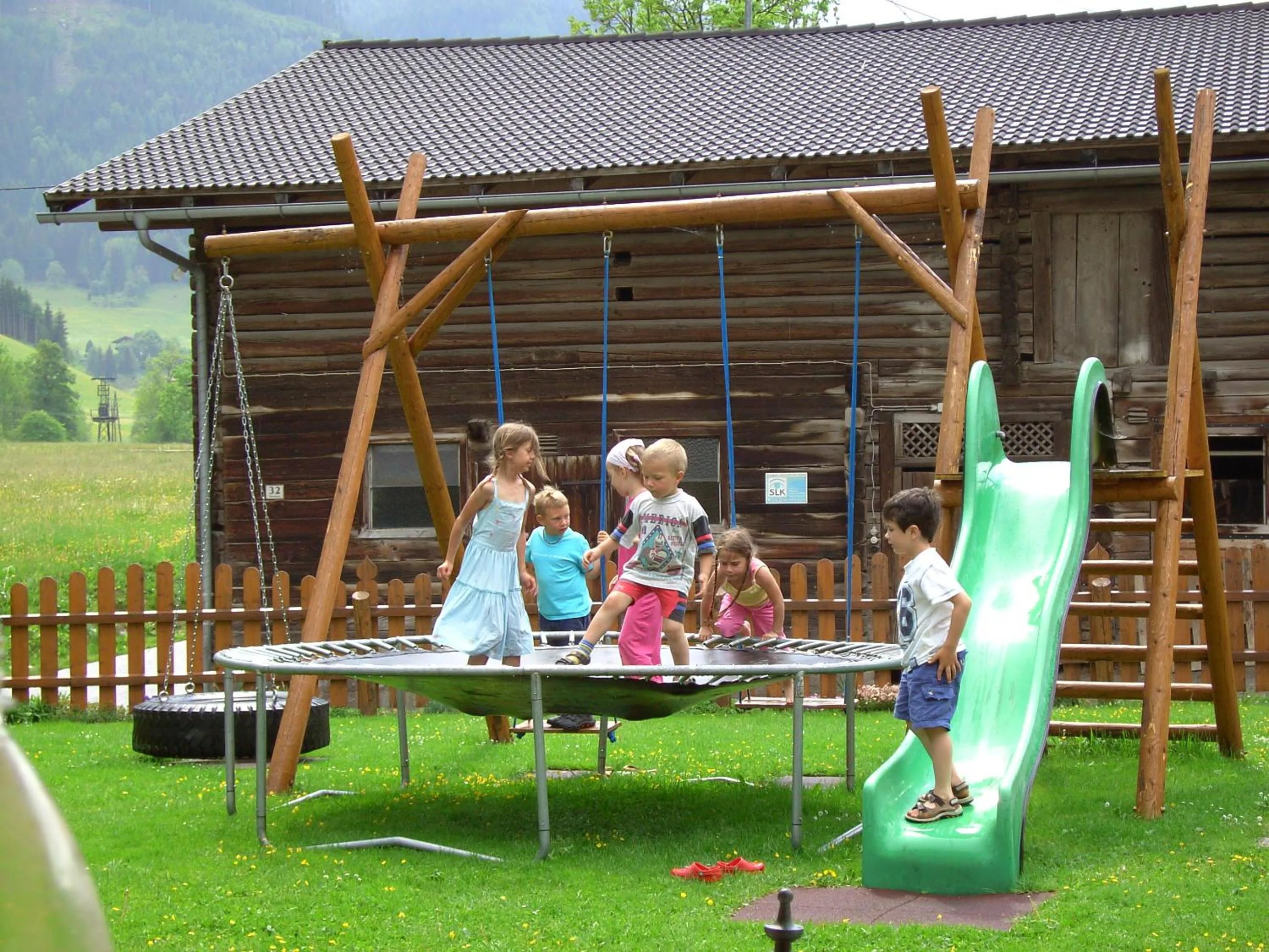 Children play ground in Untersteinhof