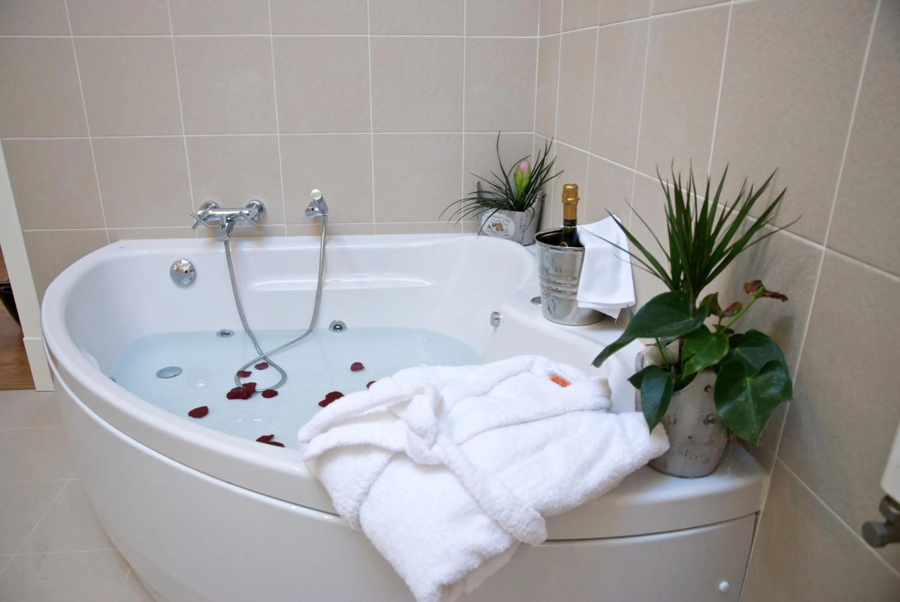 Hot Tub in Hotel Villa Monter