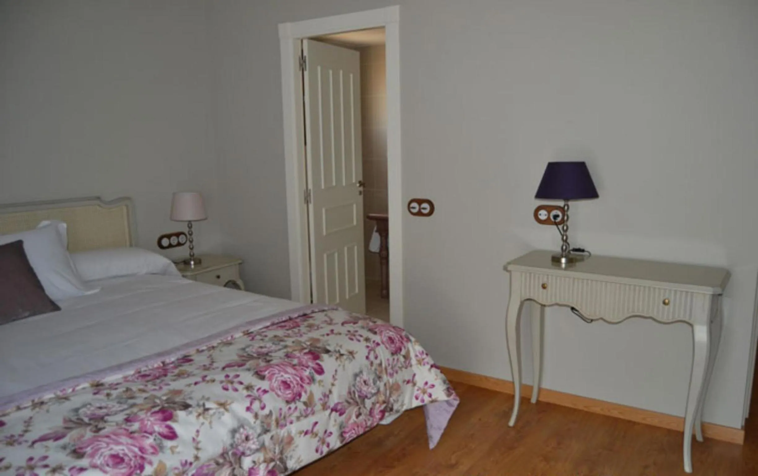 Bed in Hotel Villa Monter