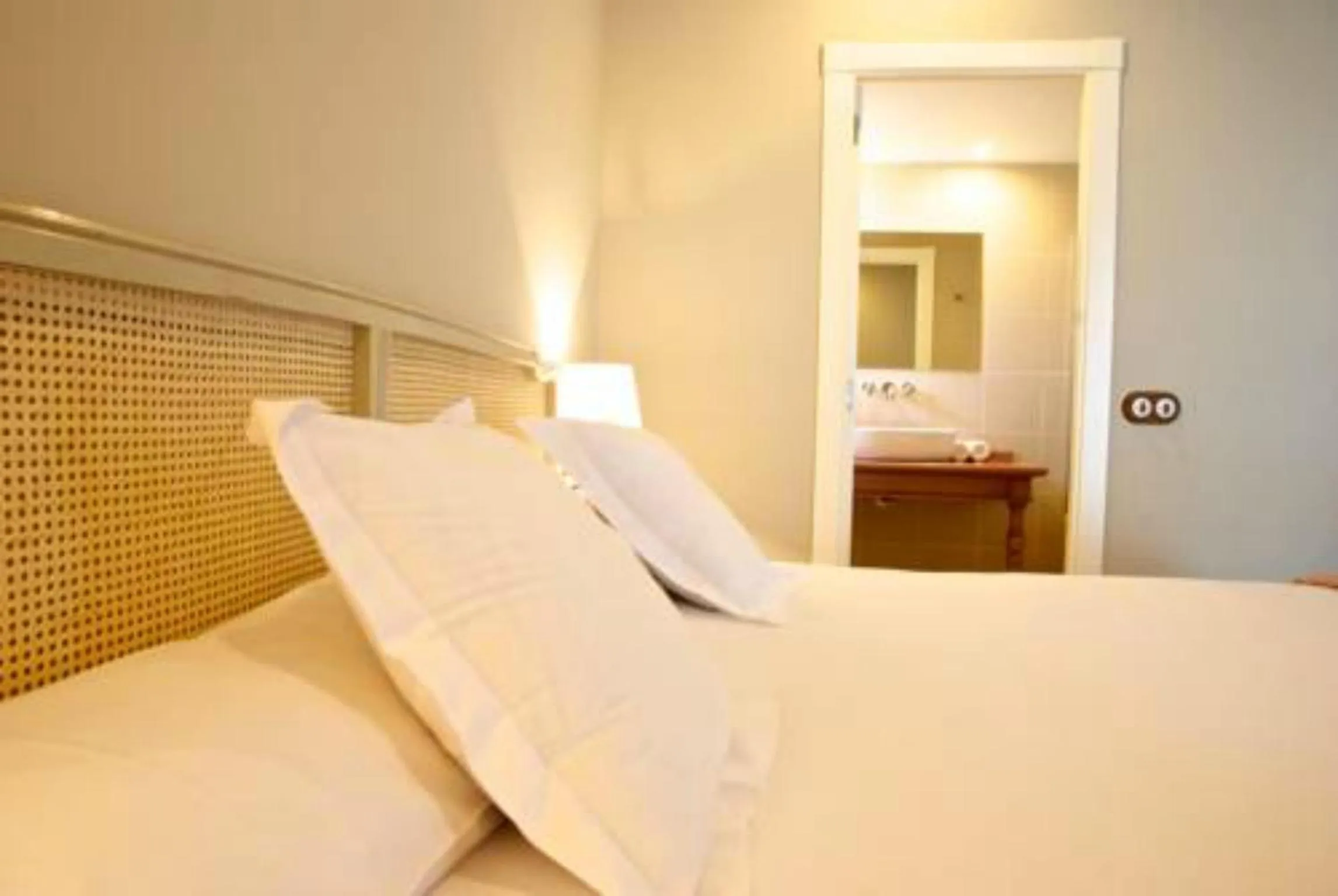 Bed in Hotel Villa Monter