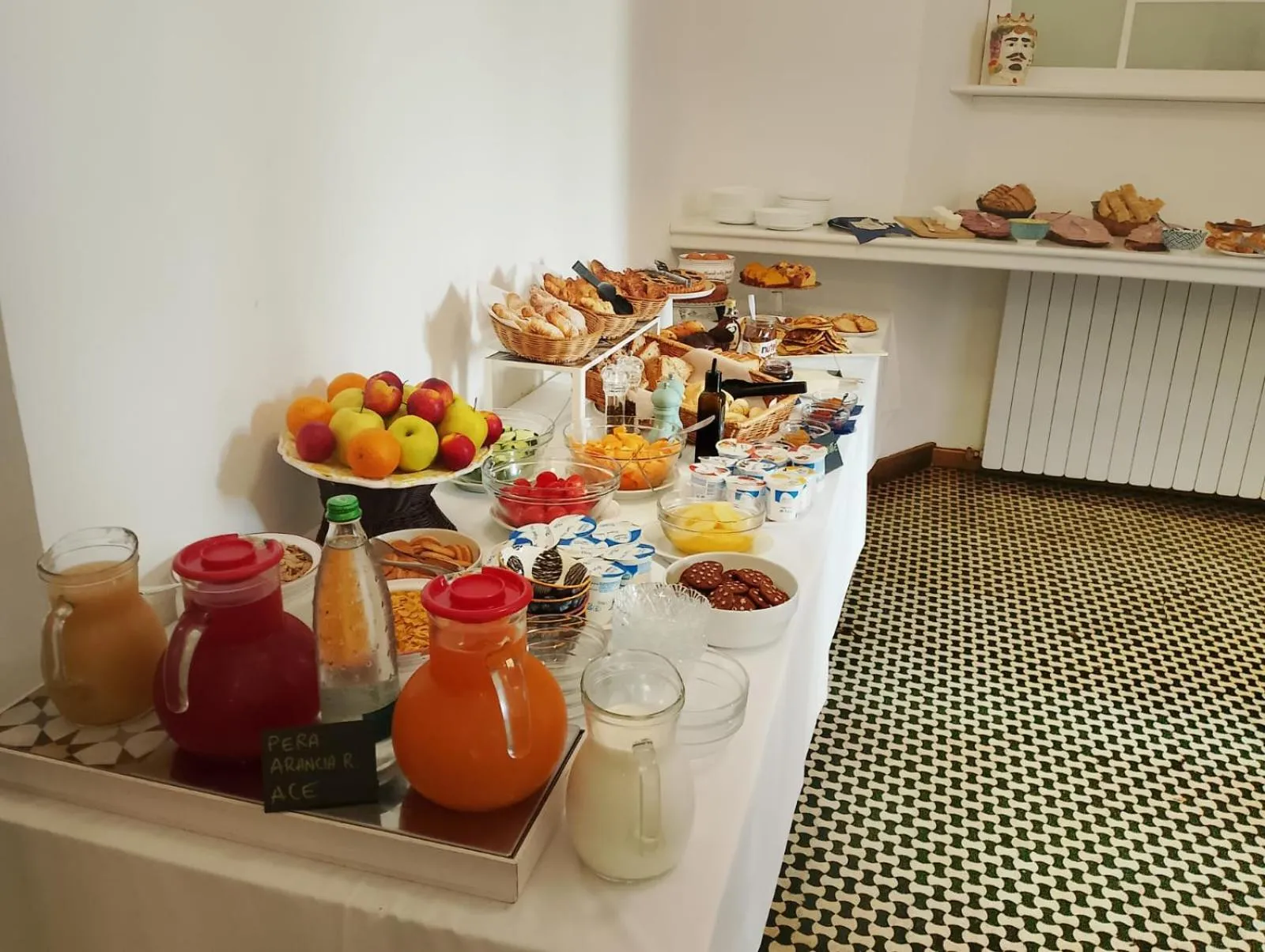 Breakfast in Hotel Le Grazie