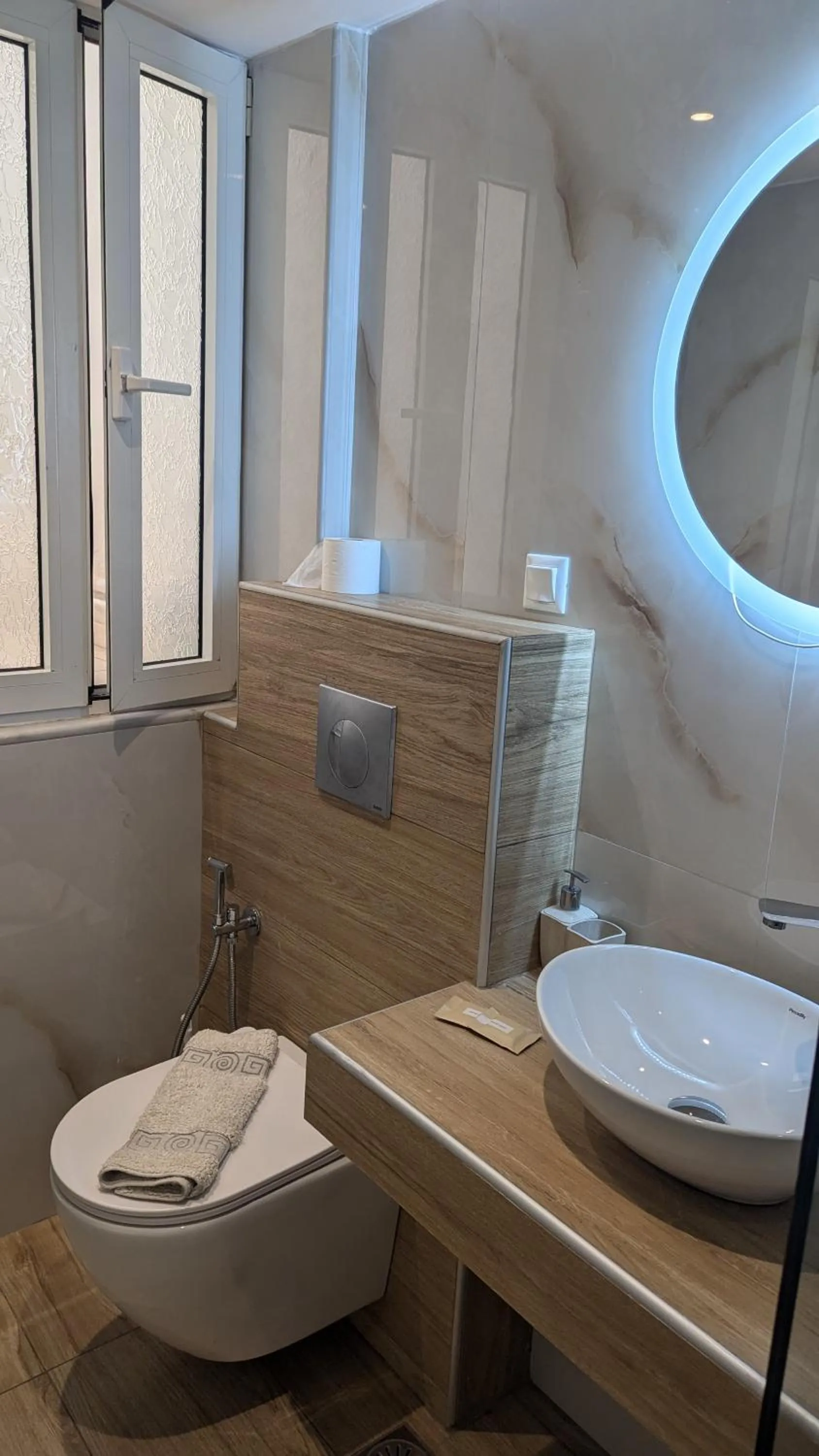 Bathroom in Galini Apartments