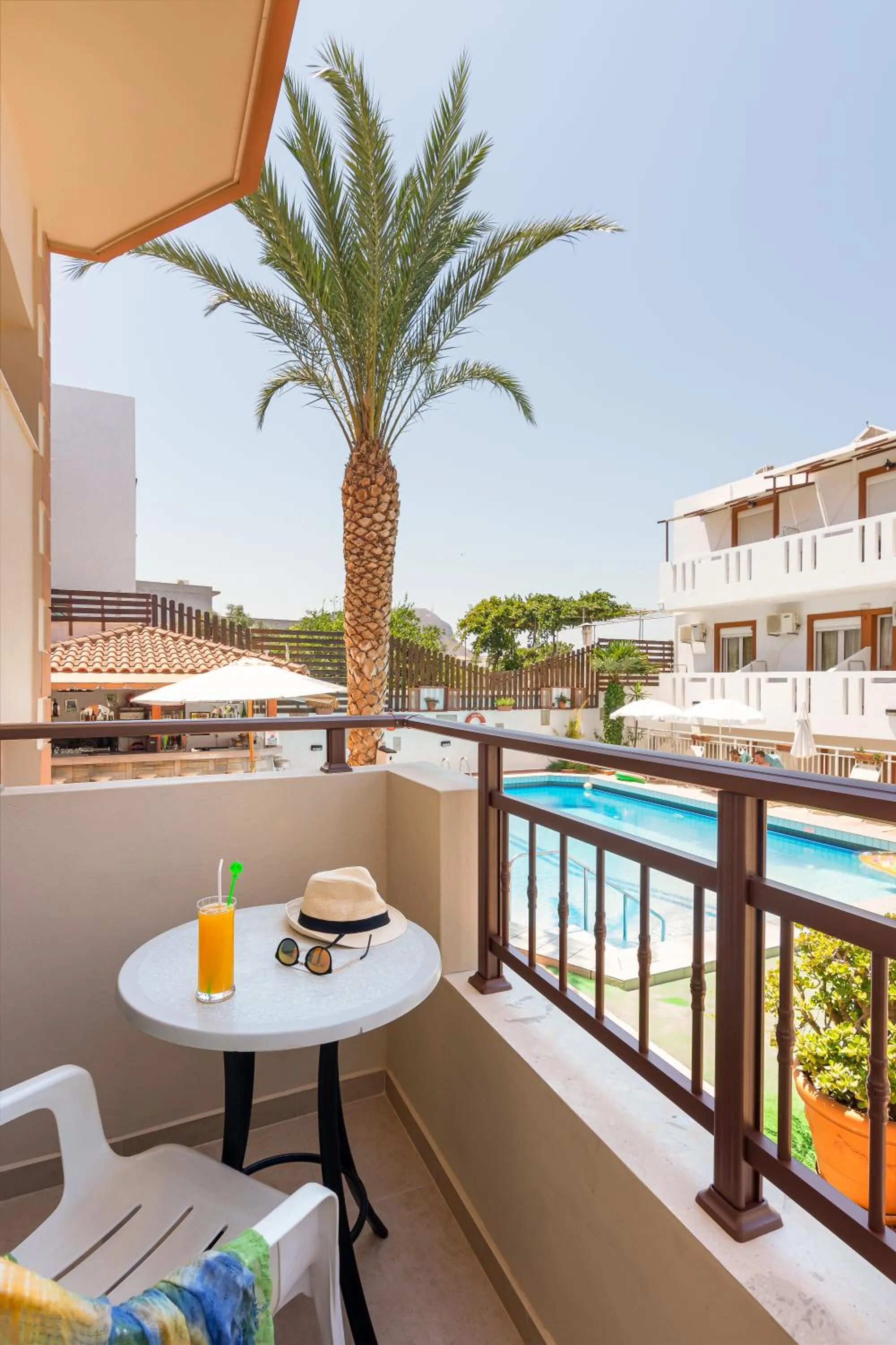 Balcony/Terrace in Galini Apartments