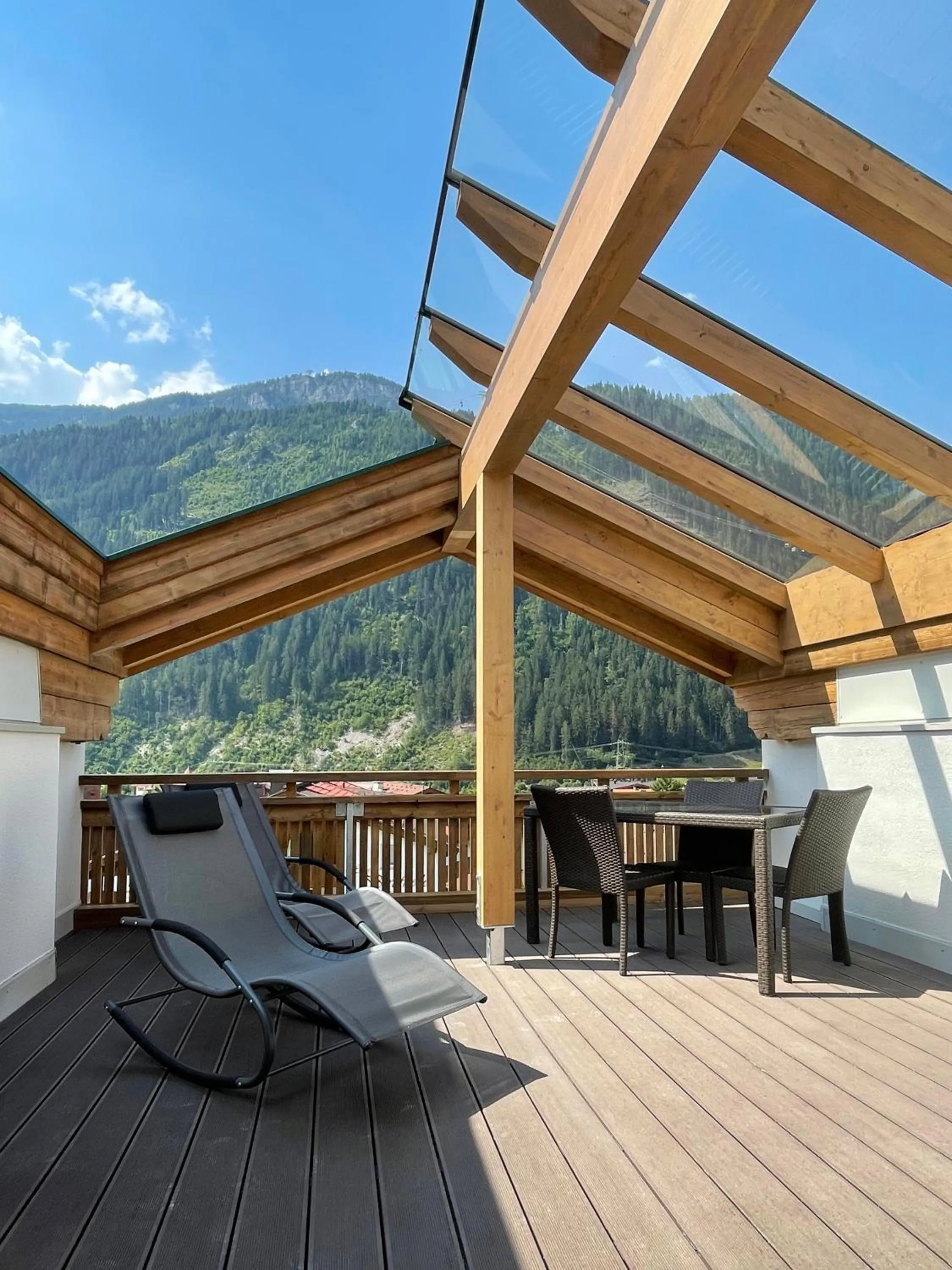 Balcony/Terrace in Hotel & Suites Glück Auf