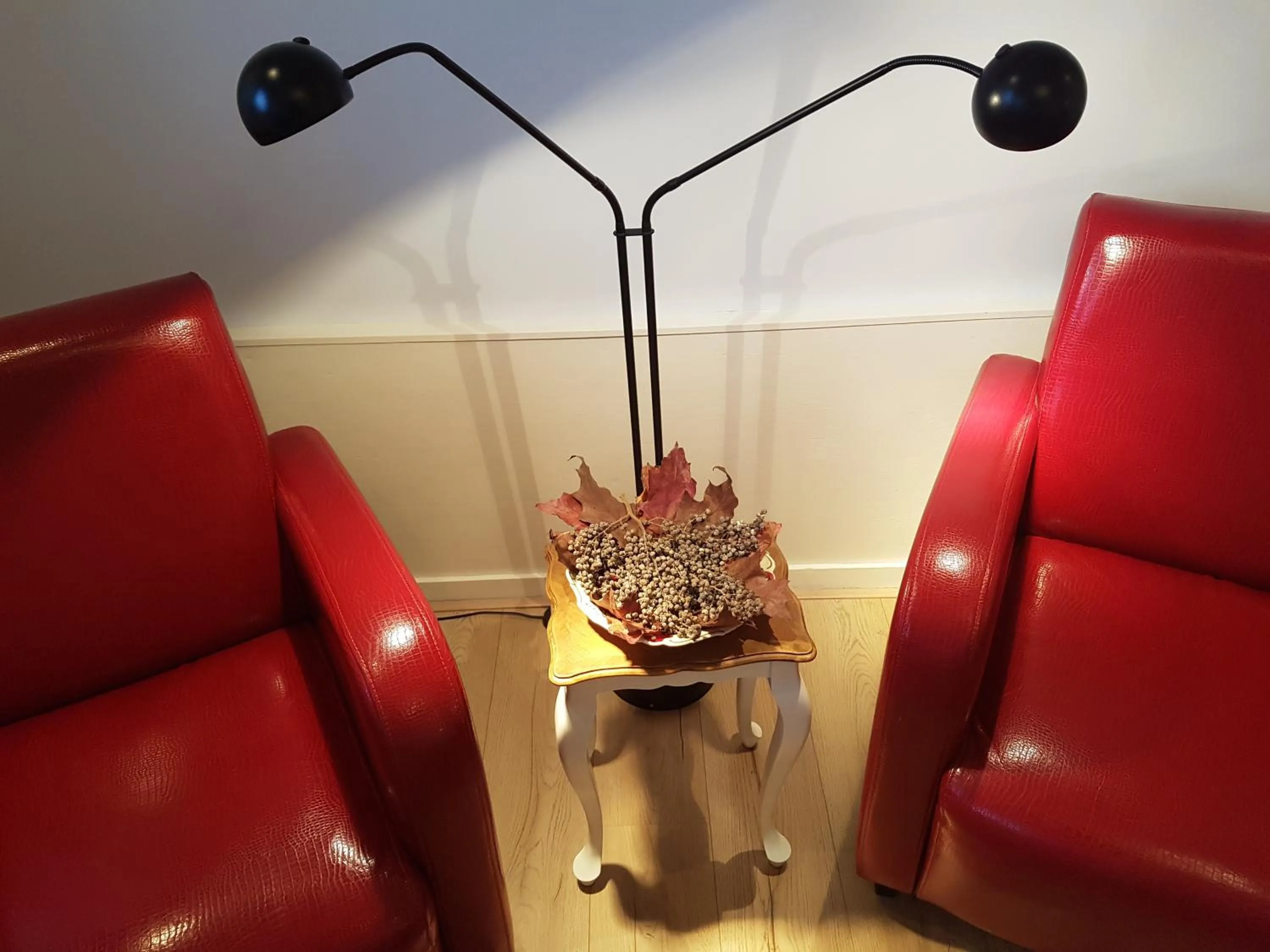 Seating area in B&B de Panheide