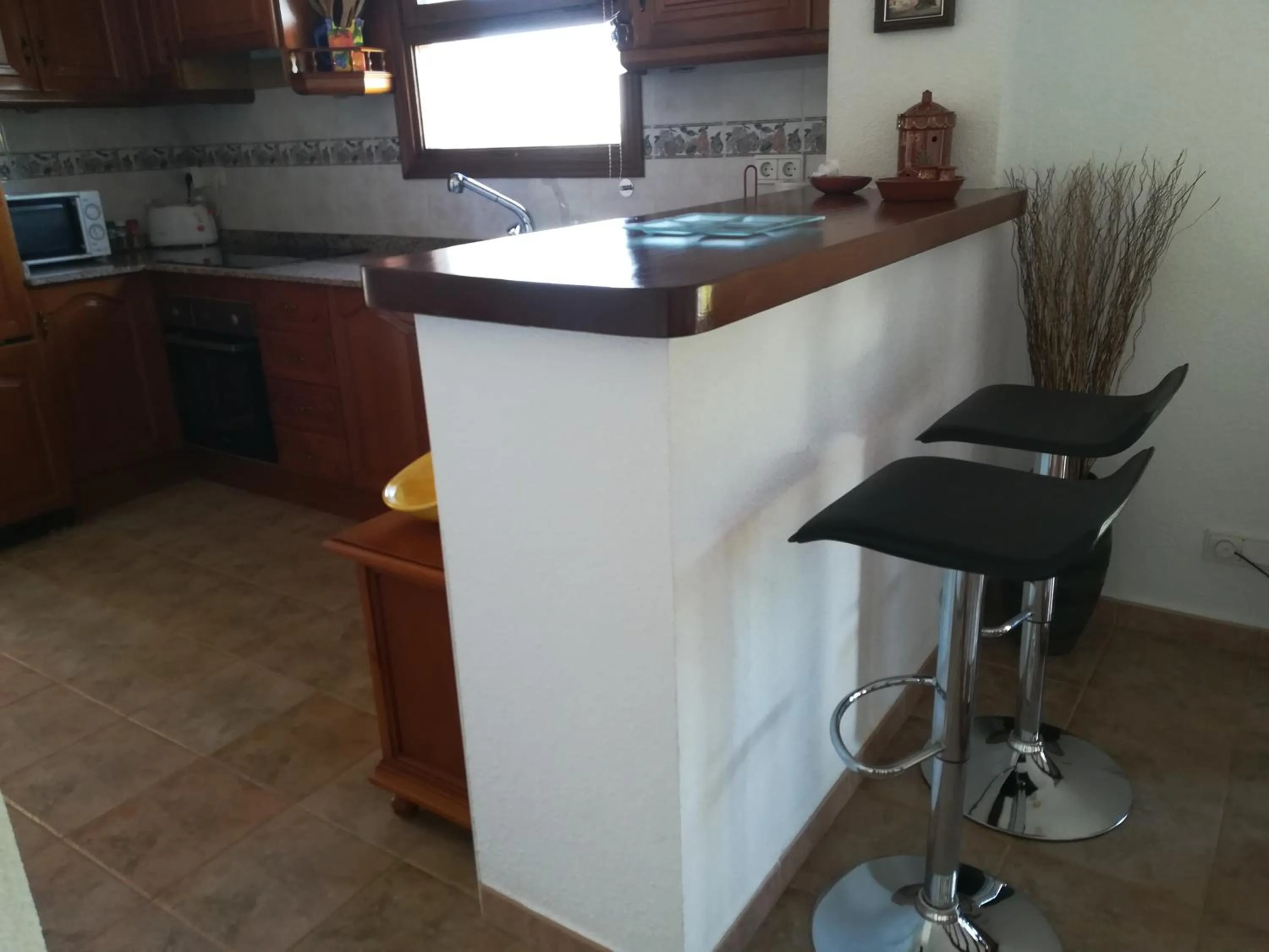 Kitchen or kitchenette in FerienwohnungMoraira