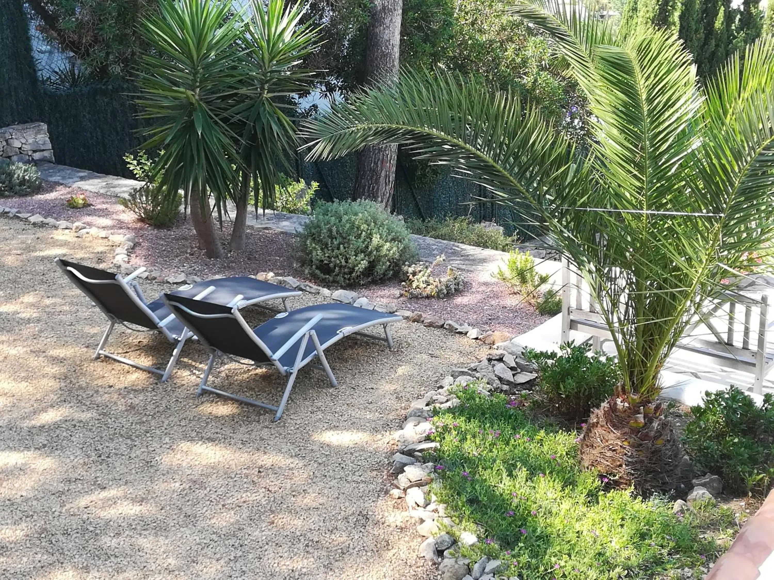 Garden in FerienwohnungMoraira