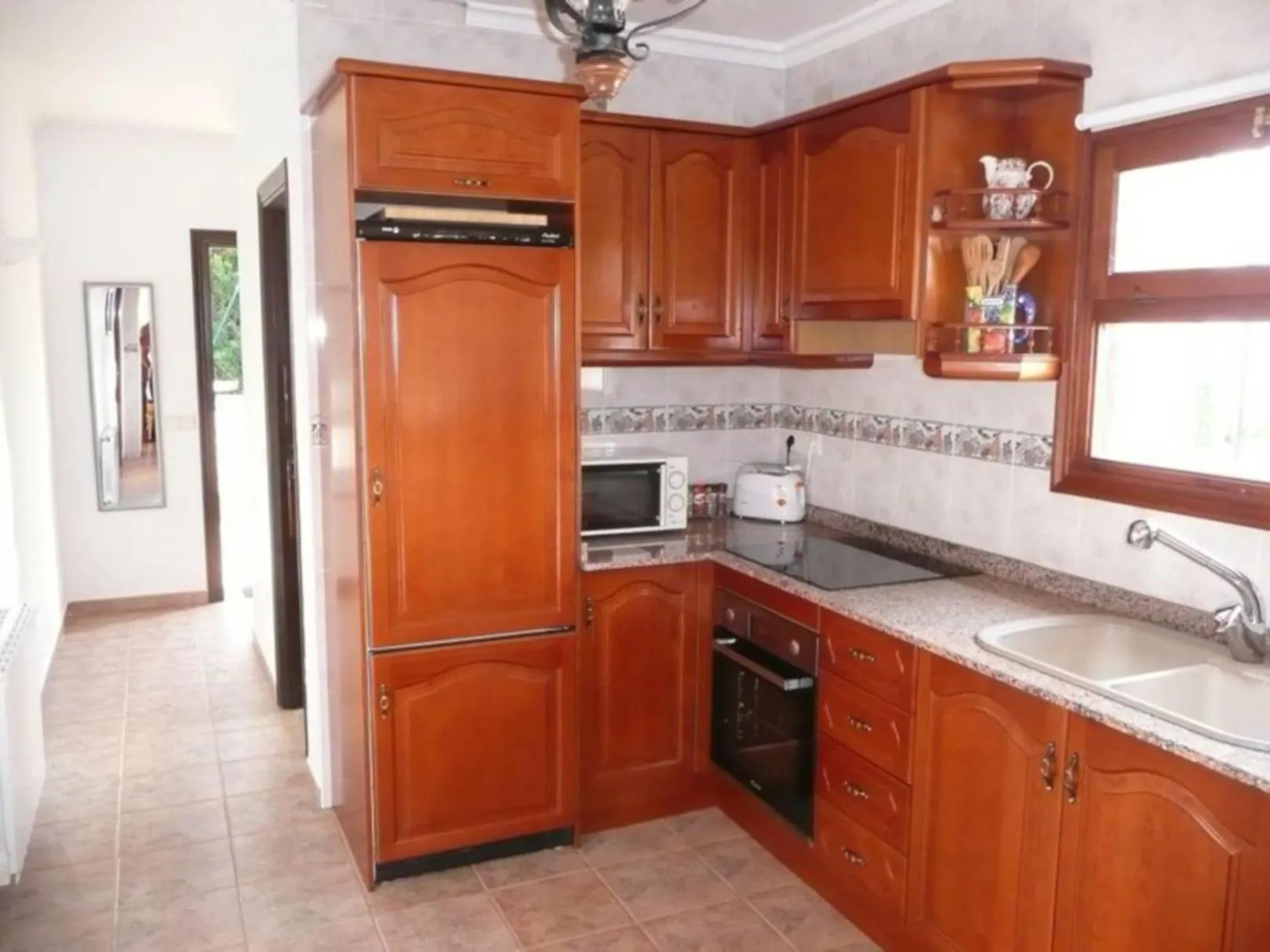 Kitchen or kitchenette in FerienwohnungMoraira