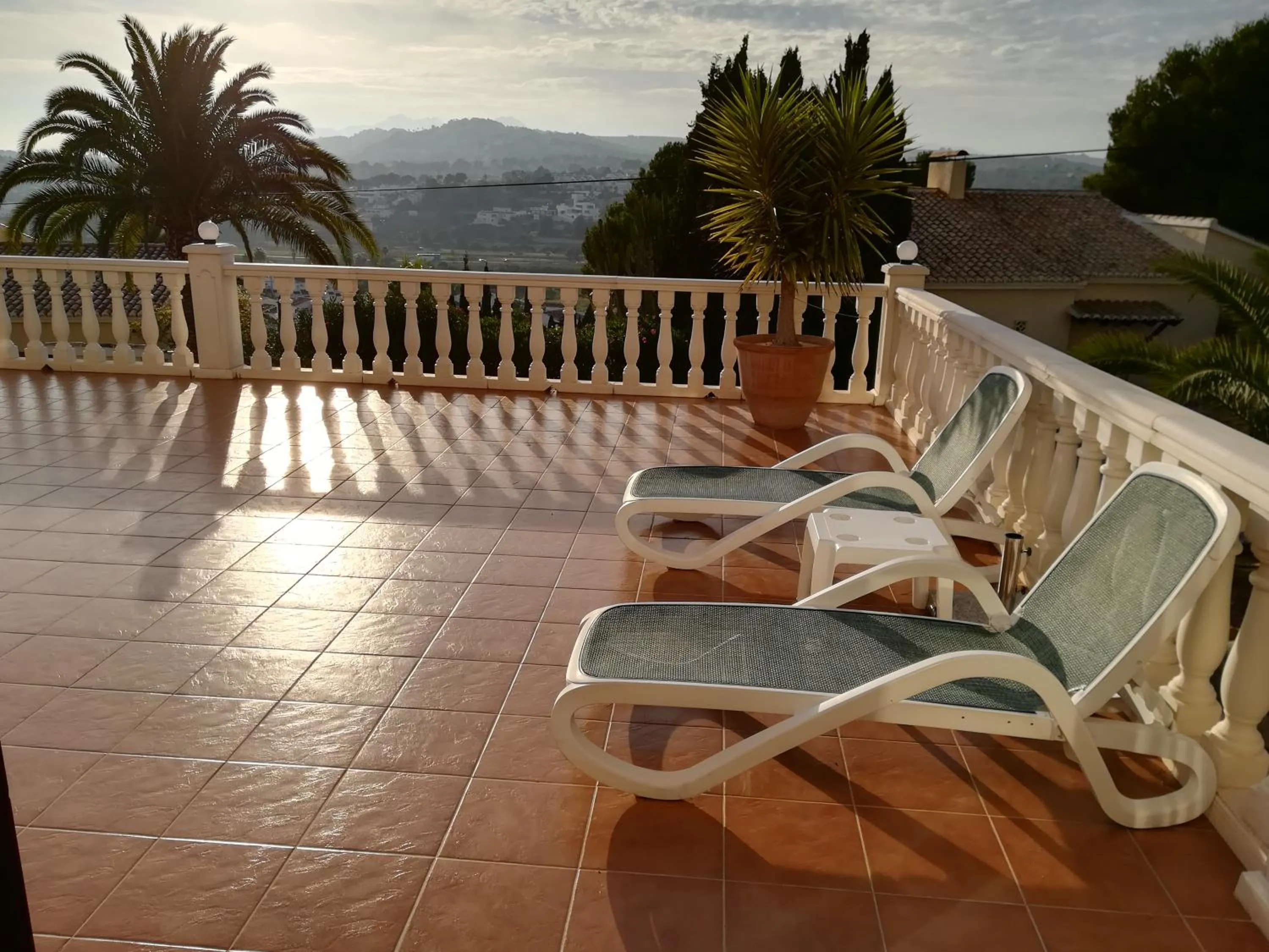 Balcony/Terrace in FerienwohnungMoraira