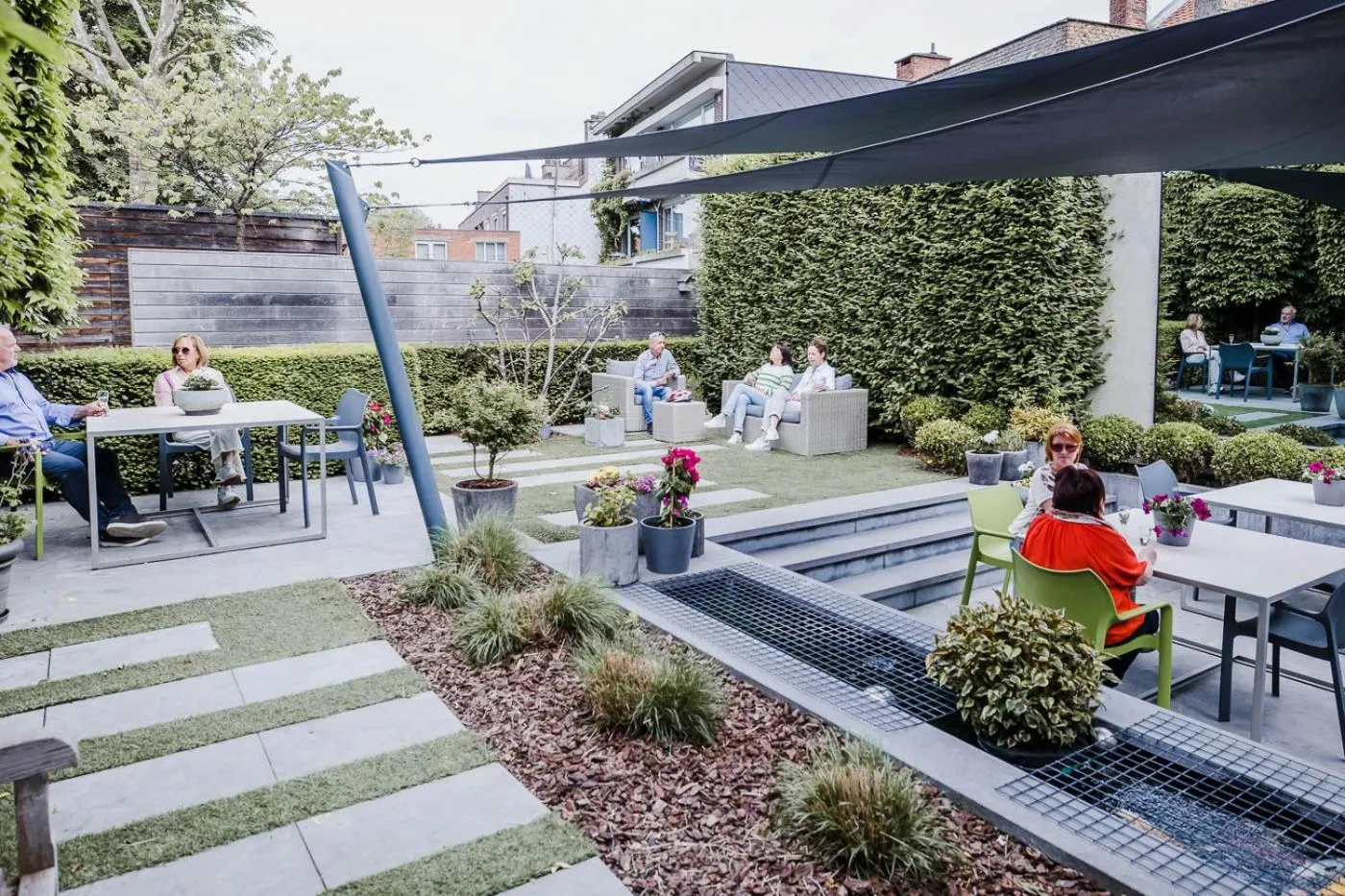Balcony/Terrace in Hotel Verlooy