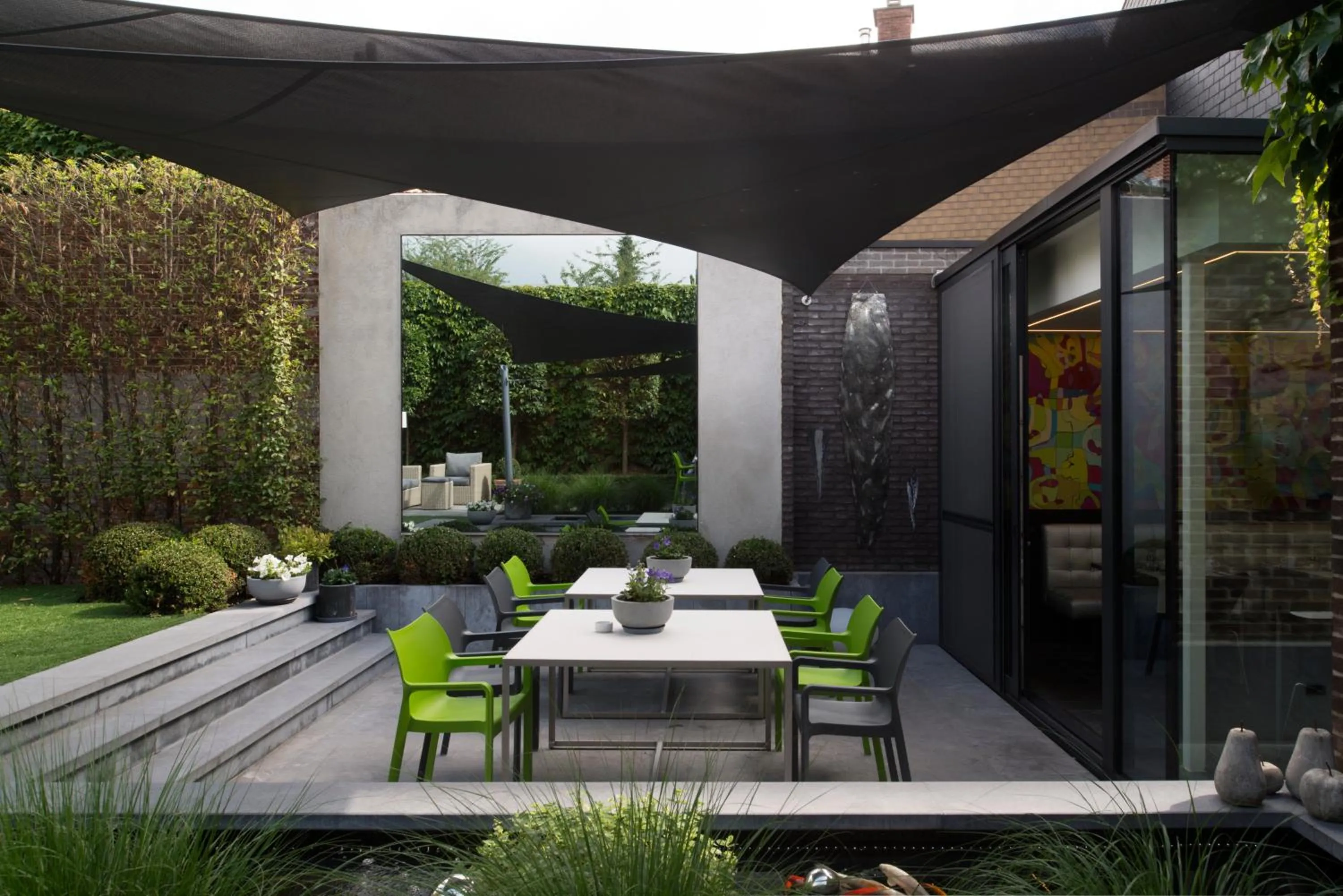 Garden in Hotel Verlooy