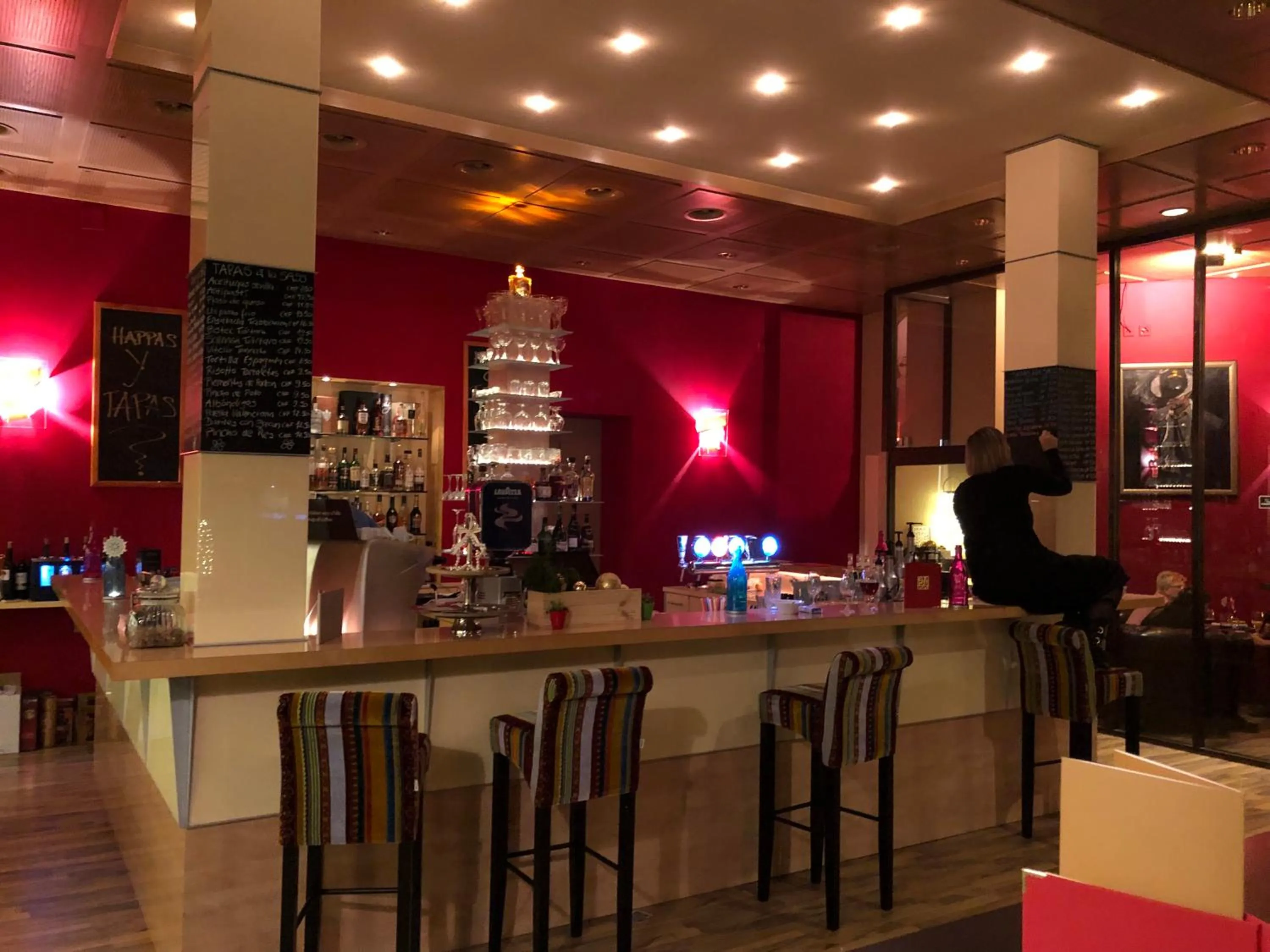 Lounge or bar in SASS APARTHOTEL