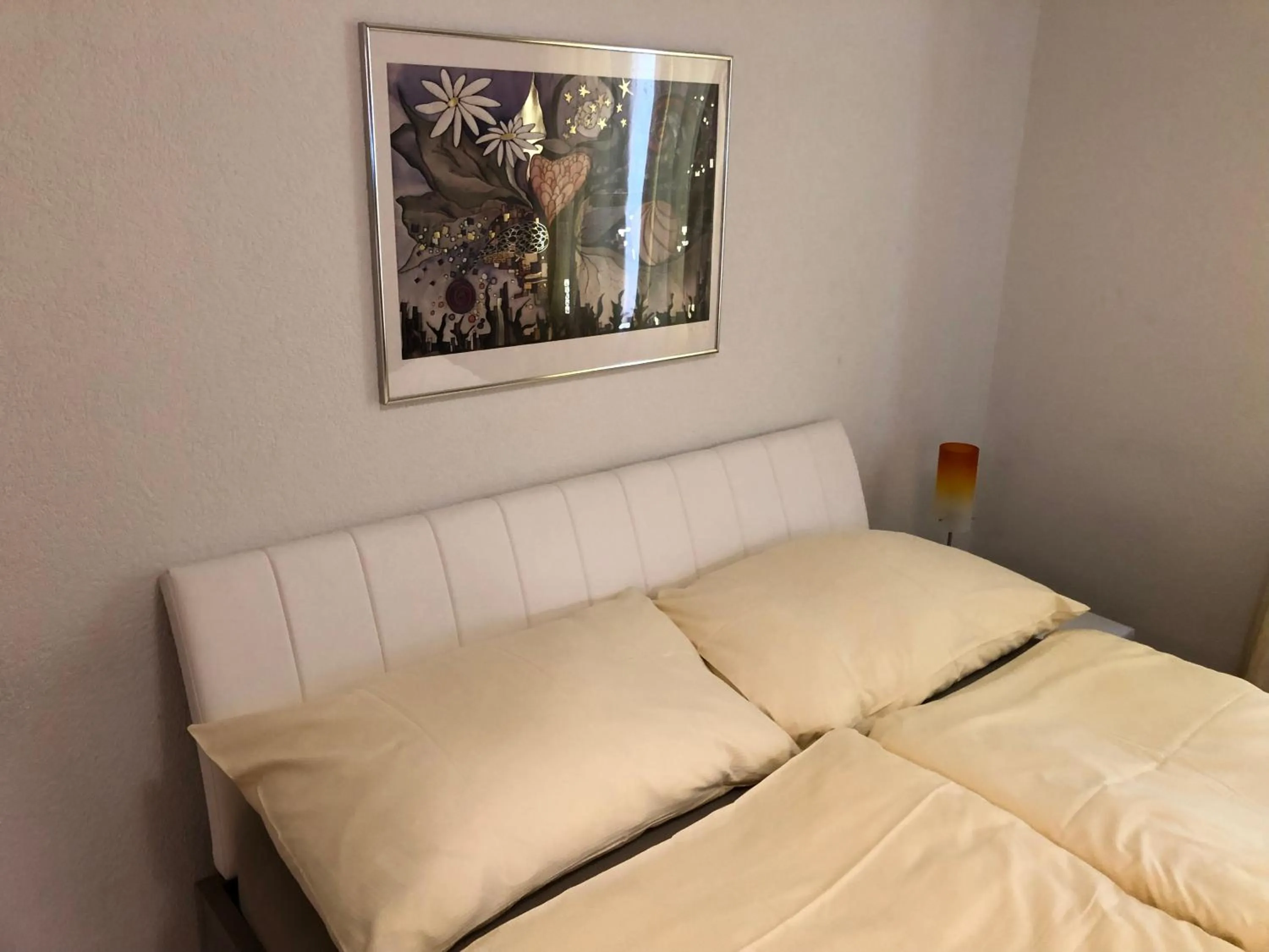 Bed in SASS APARTHOTEL