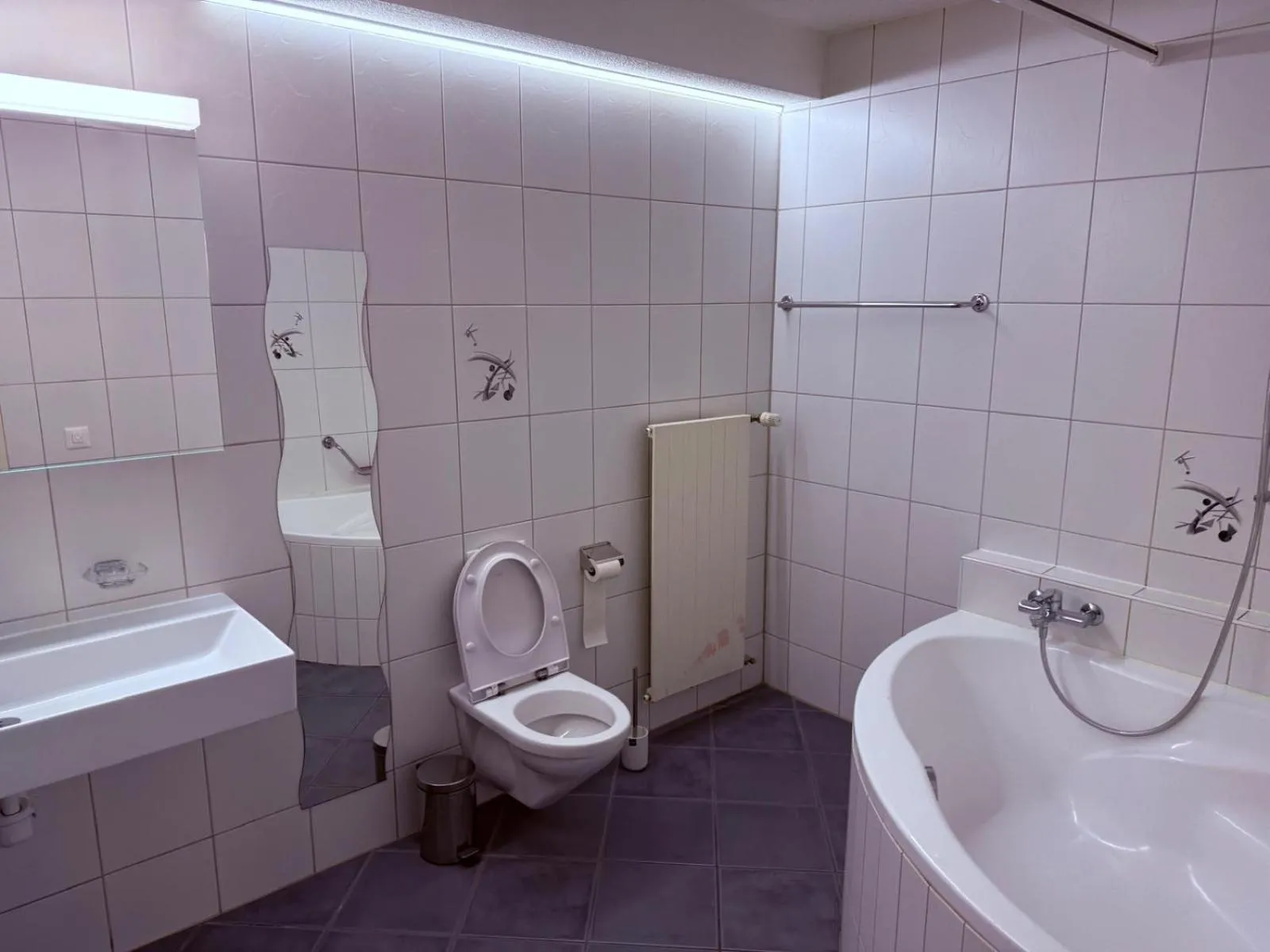 Toilet in SASS APARTHOTEL