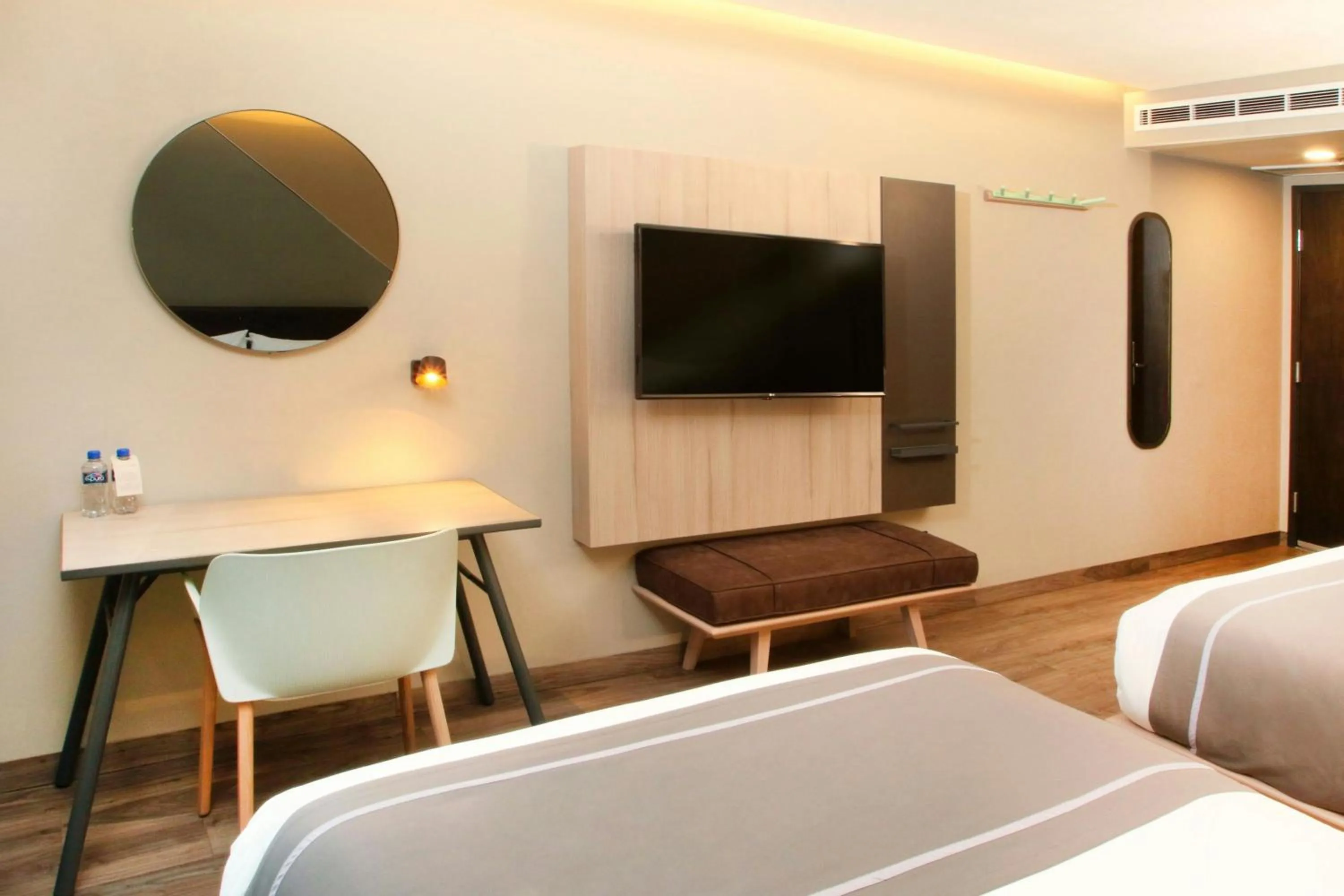 Bedroom, Bed in City Express Plus by Marriott Tampico