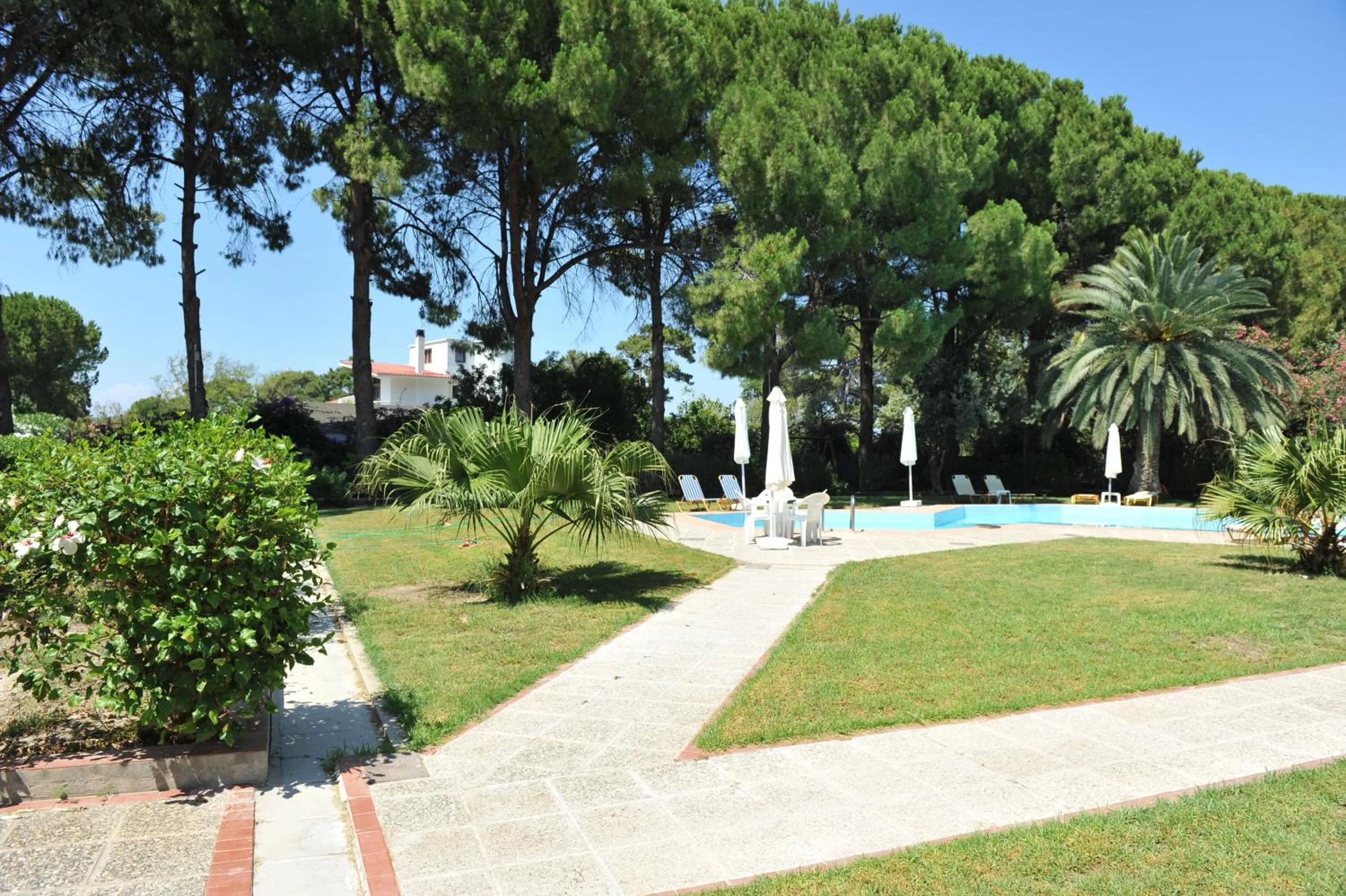 Garden view in Niki Hotel Apartments