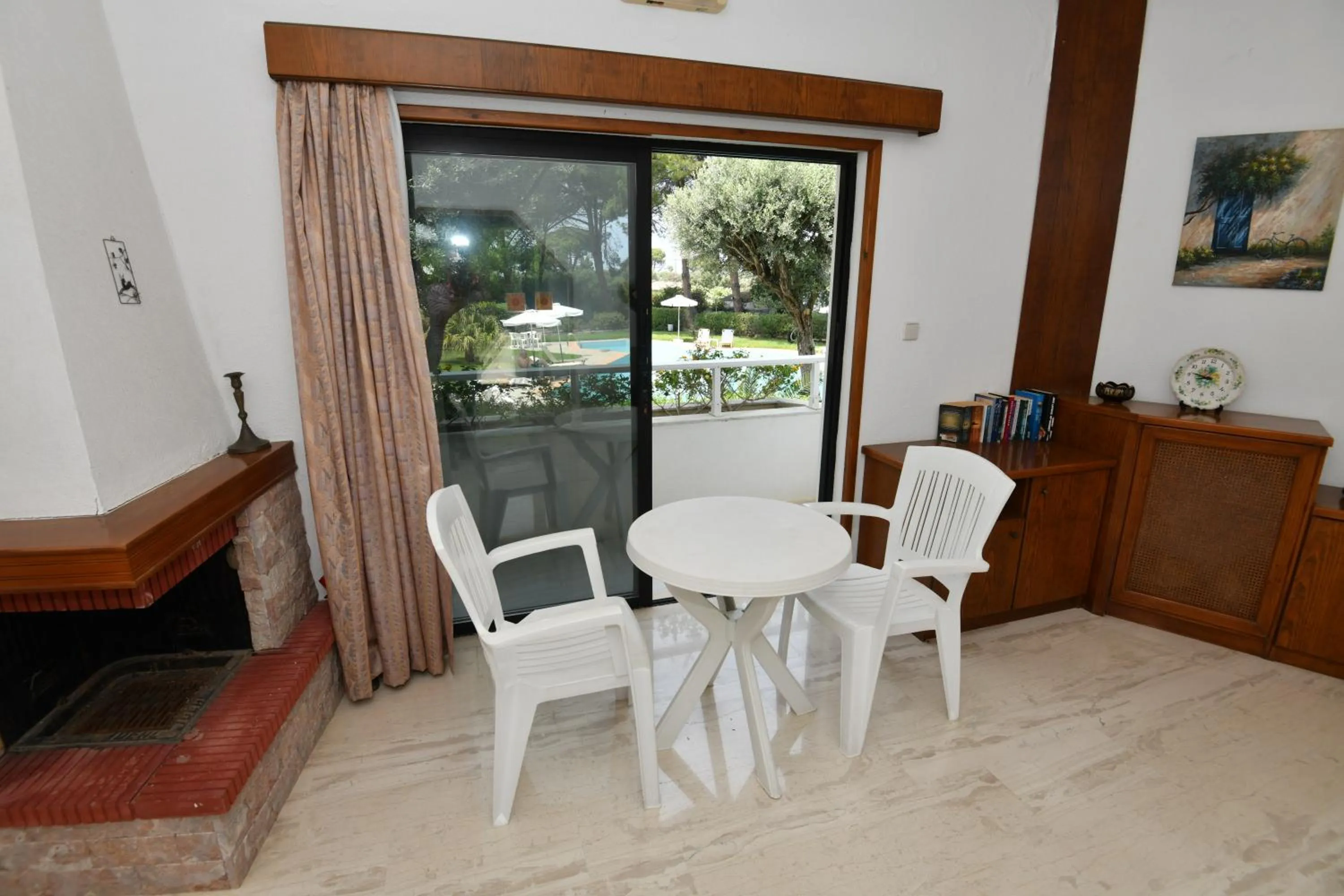 Seating area in Niki Hotel Apartments