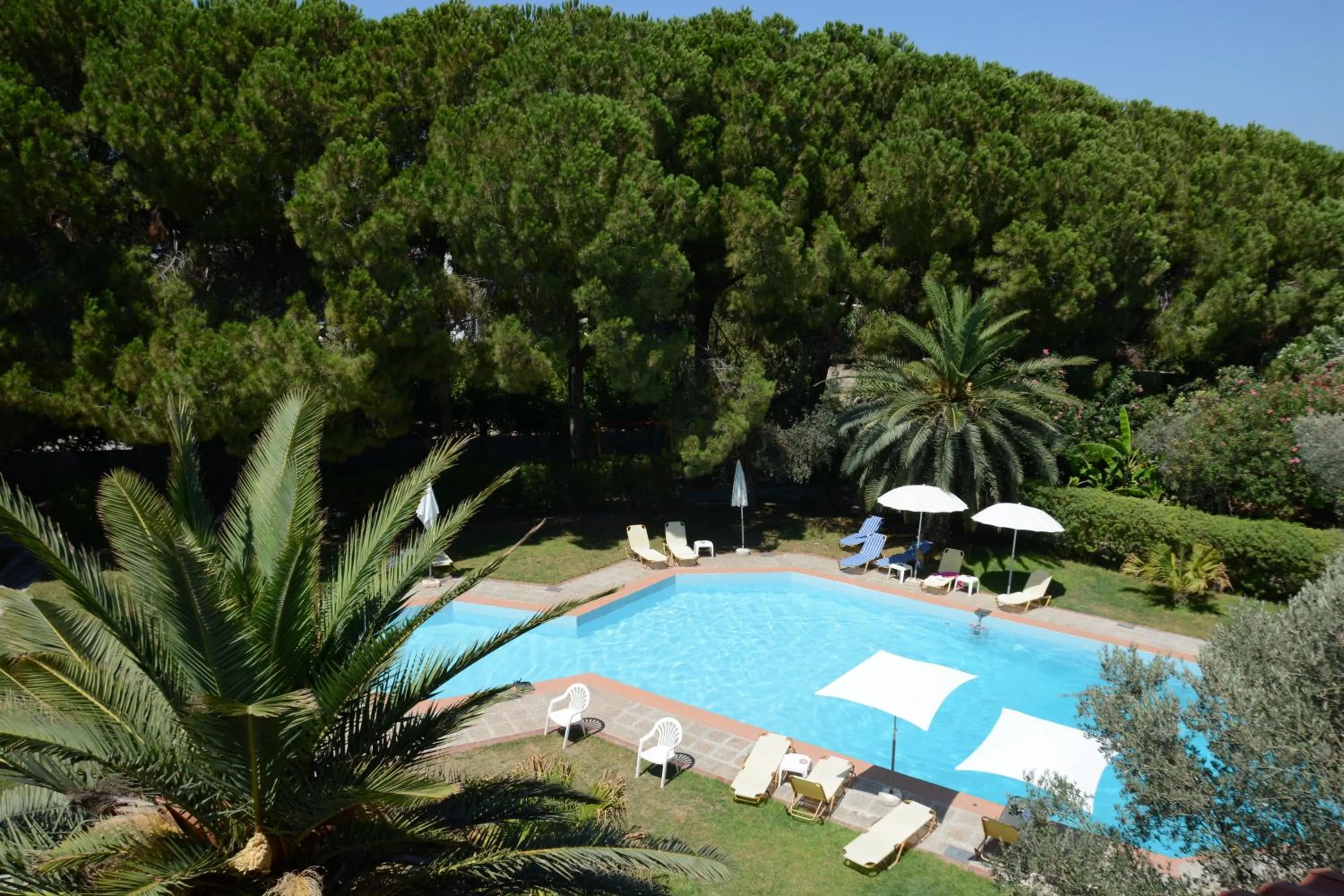 Swimming pool in Niki Hotel Apartments
