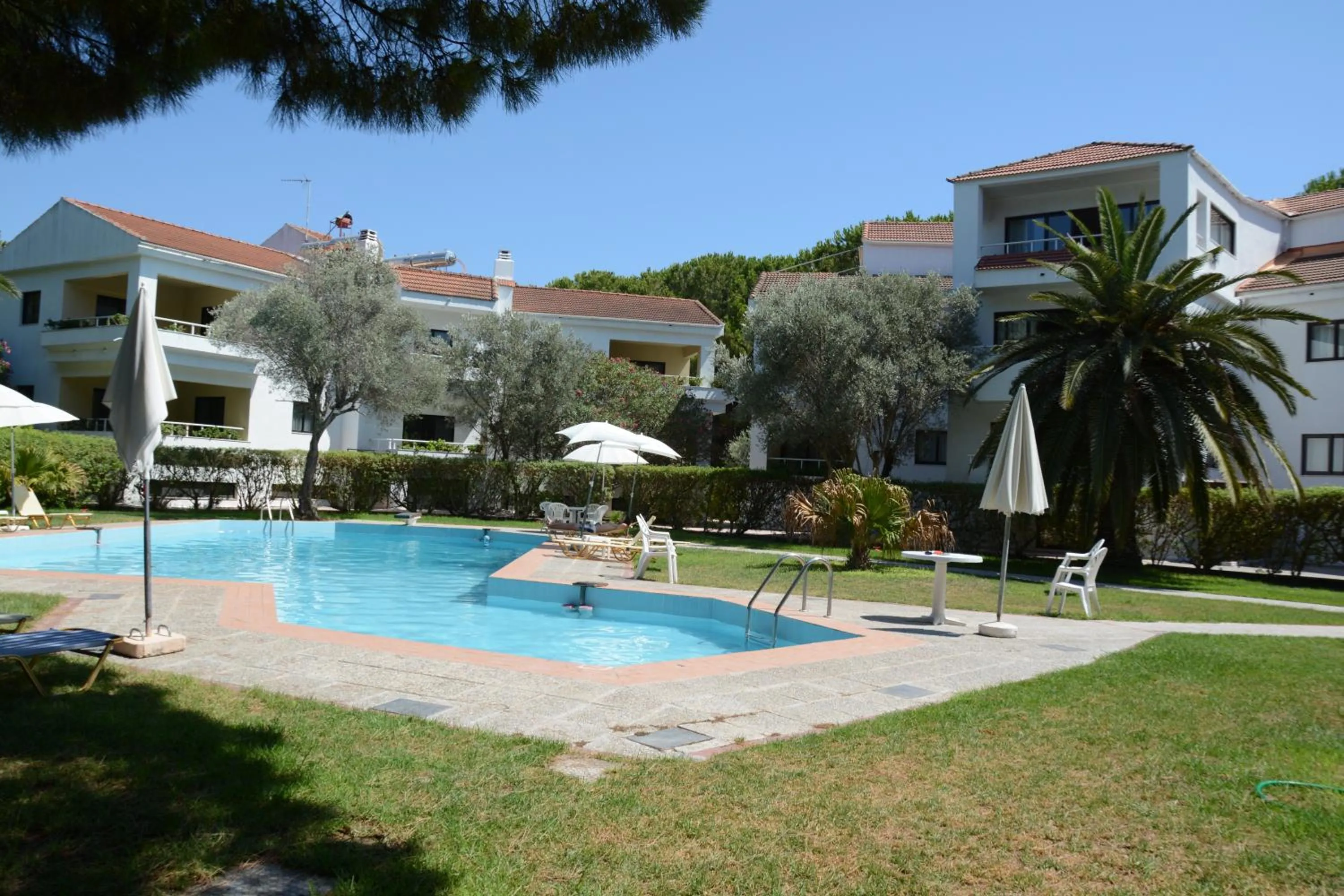 Swimming pool in Niki Hotel Apartments