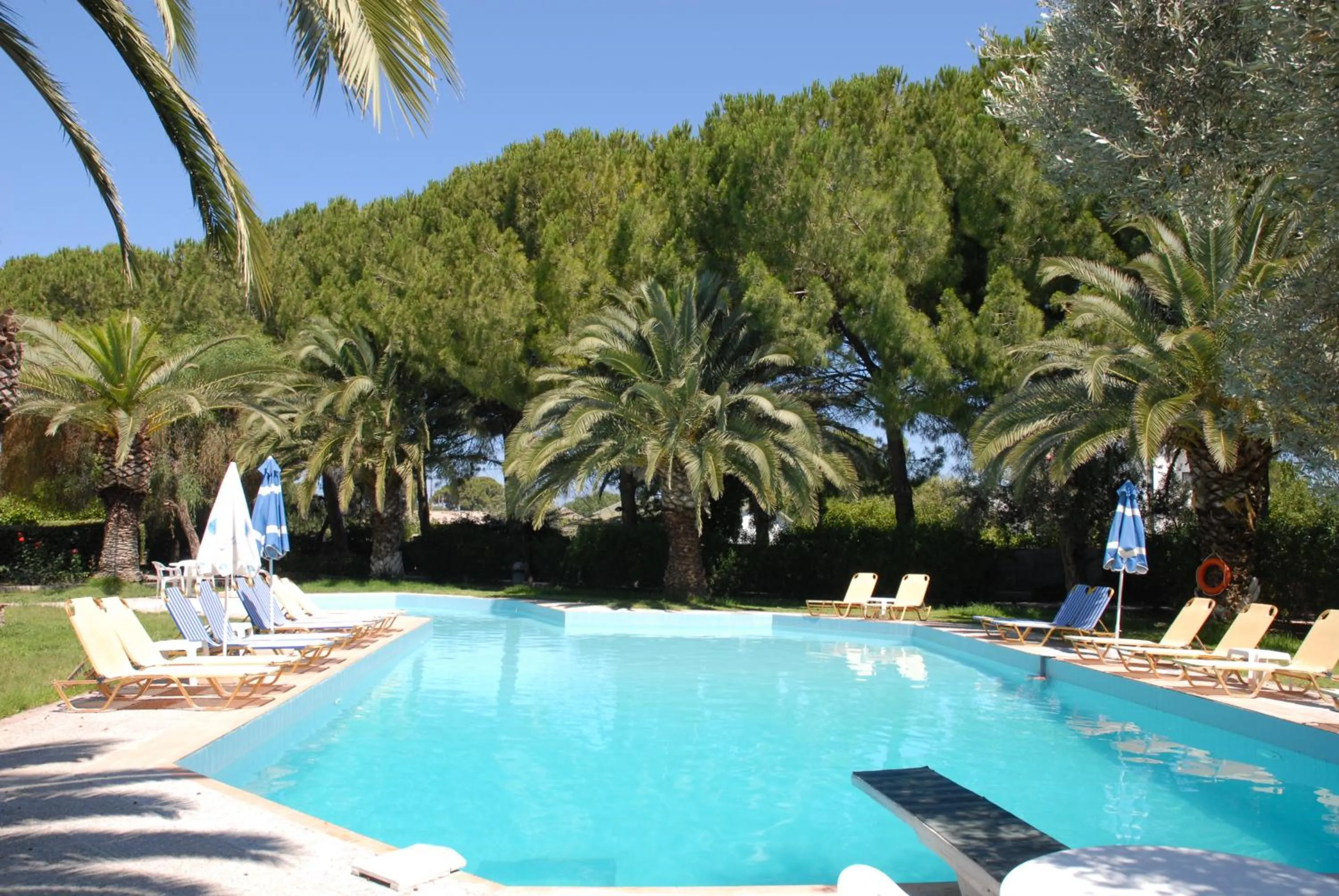 Pool view in Niki Hotel Apartments