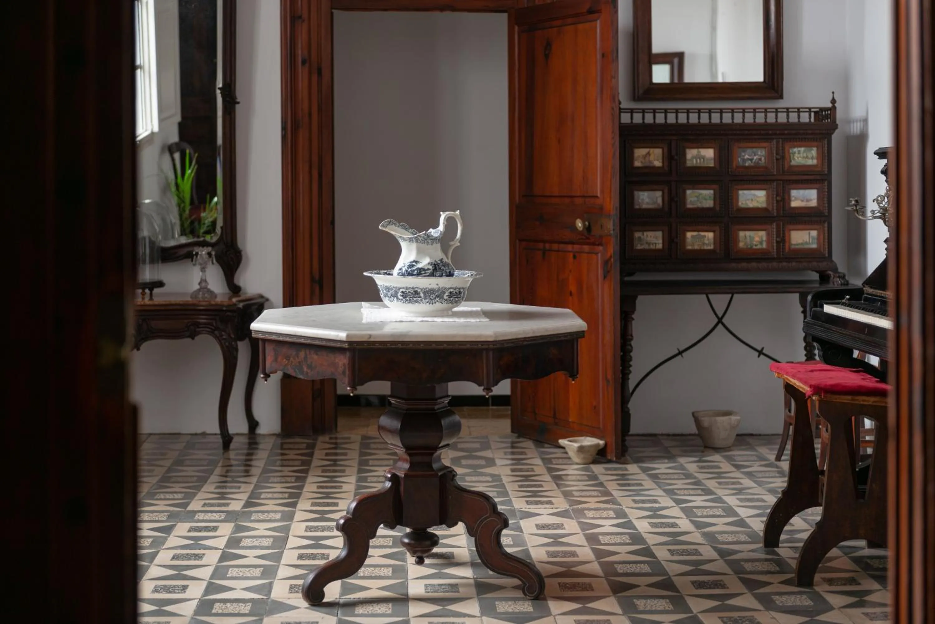 Living room in Hostal Pons