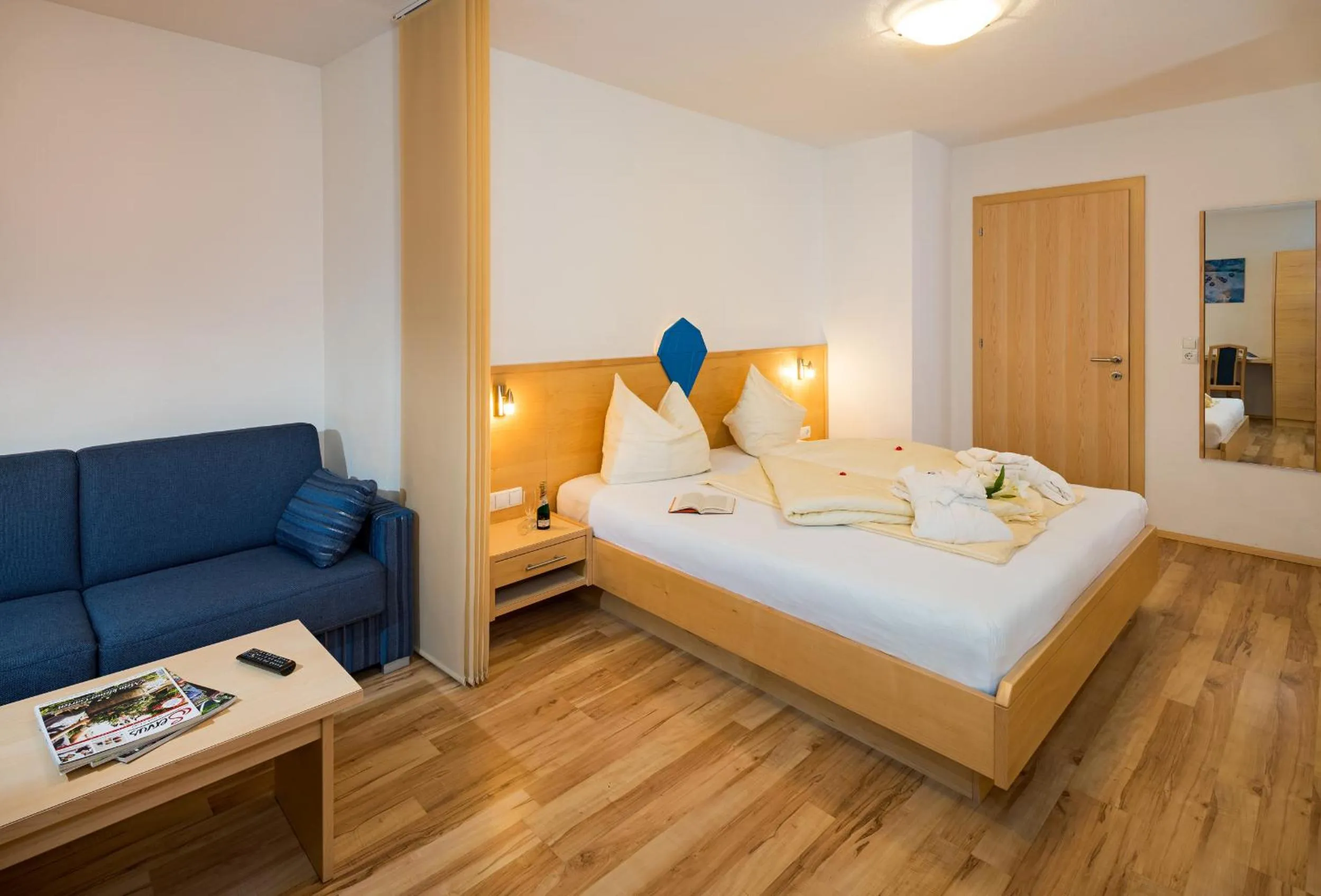 Bed in Aparthotel Alpendiamant Serfaus Wachter GmbH