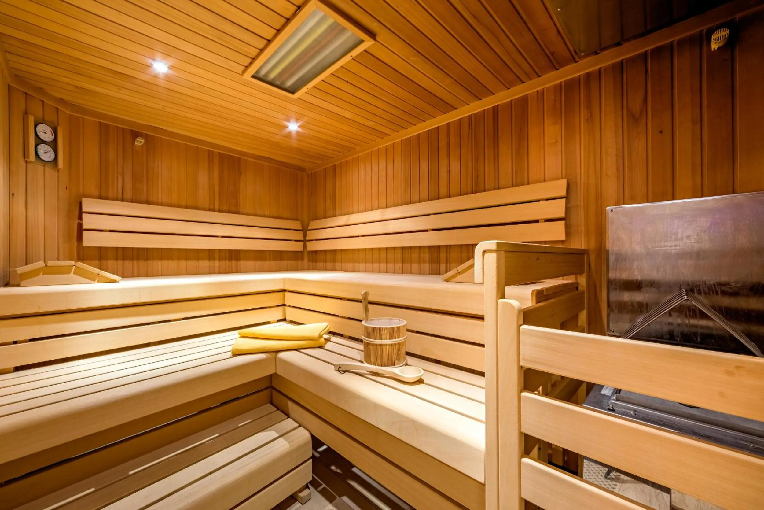 Sauna in Aparthotel Alpendiamant Serfaus Wachter GmbH