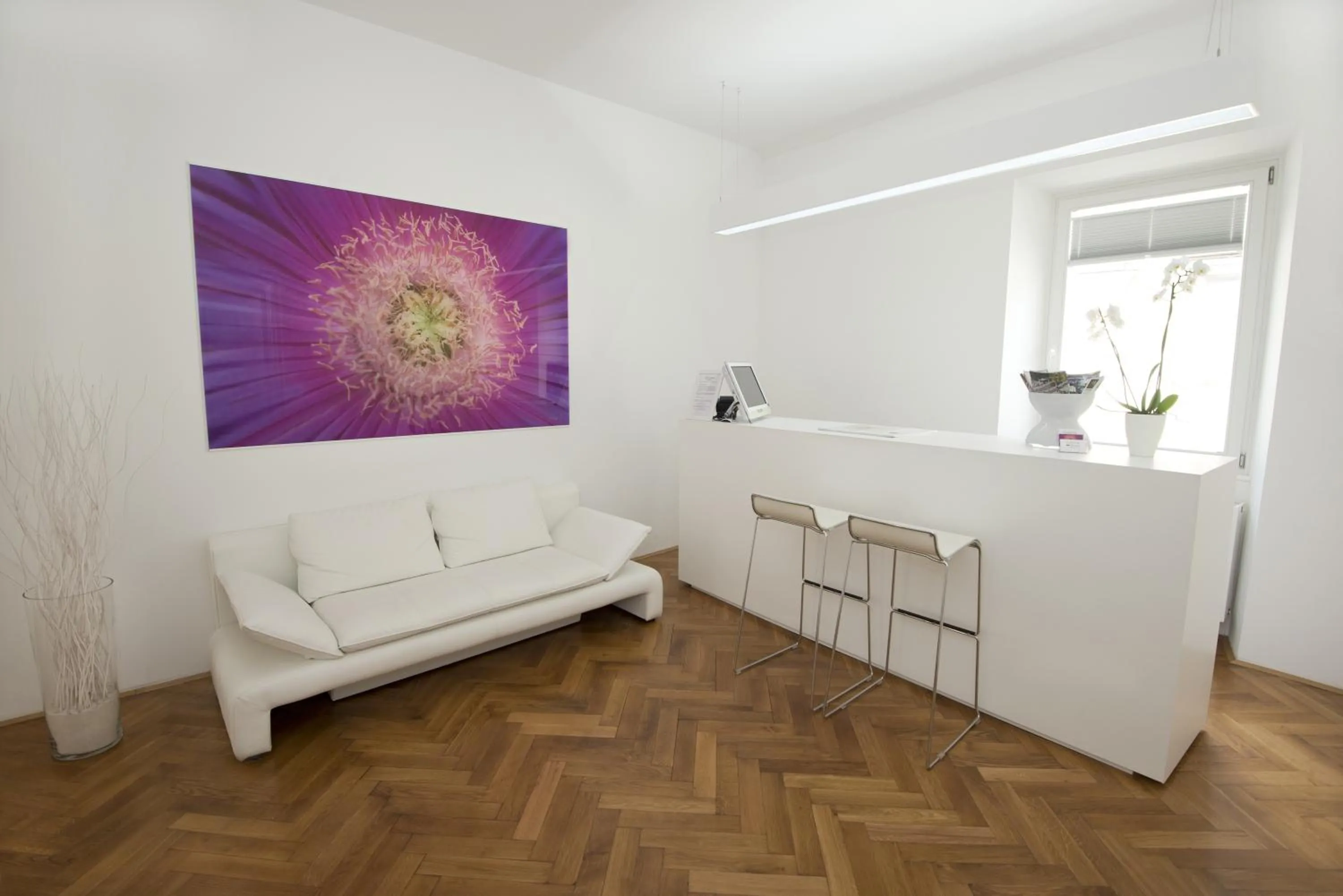 Lobby or reception in Galeria River