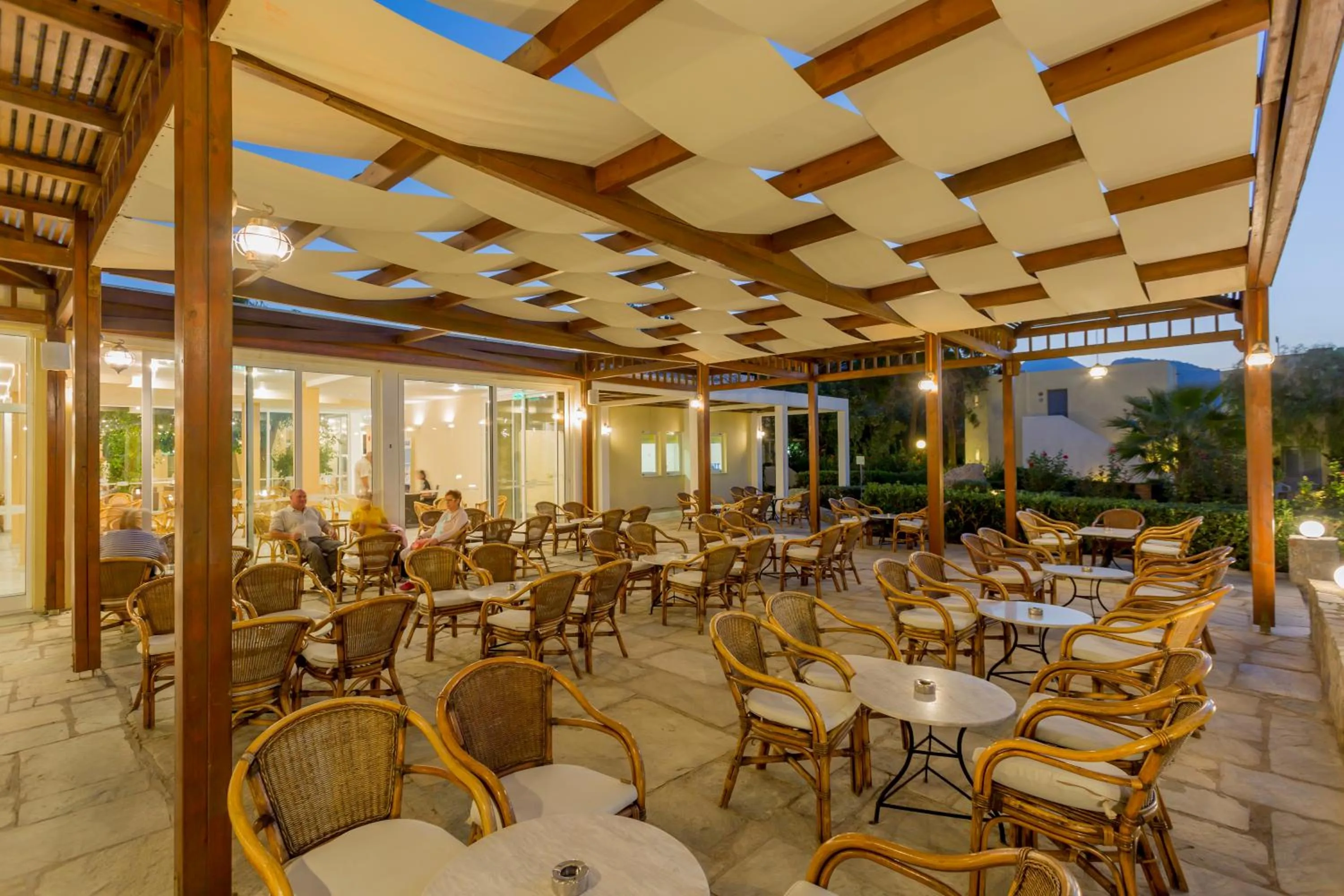 Patio in Dessole Dolphin Bay - All Inclusive