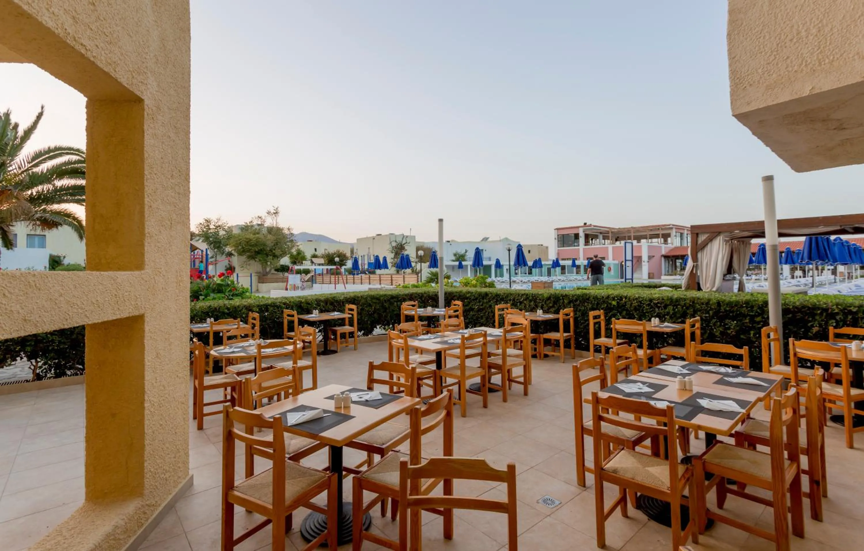 Patio in Dessole Dolphin Bay - All Inclusive