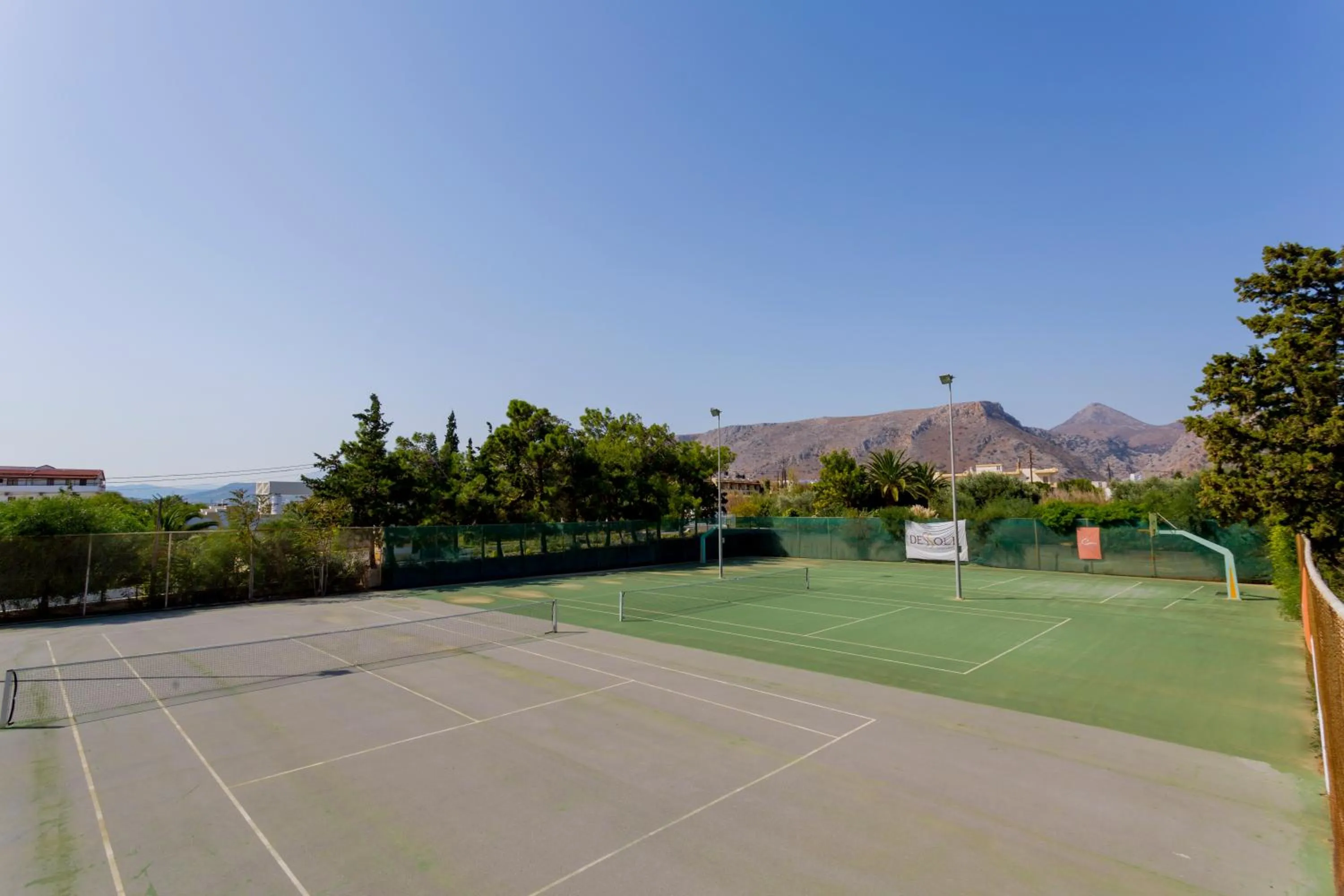 Tennis court in Dessole Dolphin Bay - All Inclusive