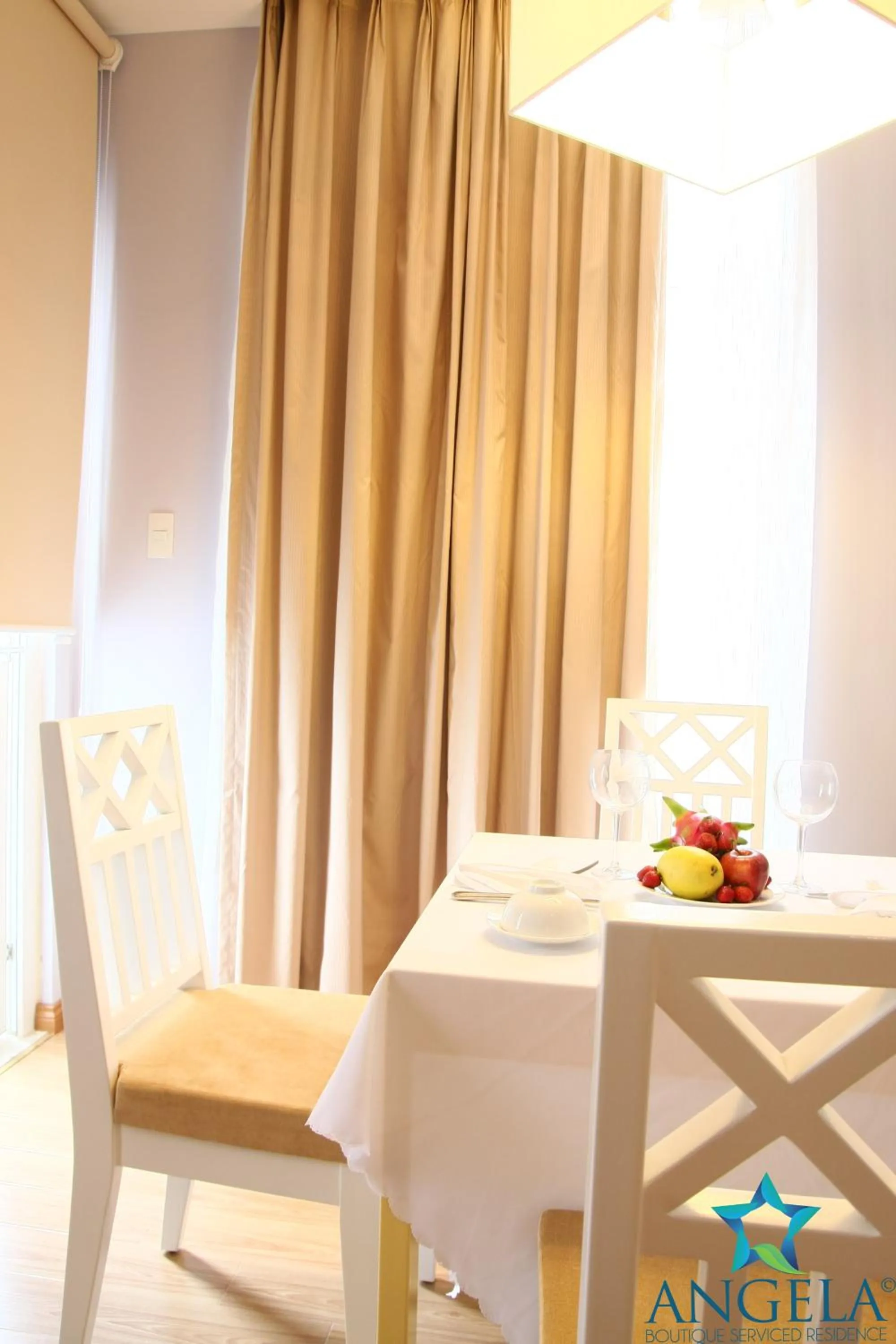 Dining area in Angela Boutique Serviced Residence