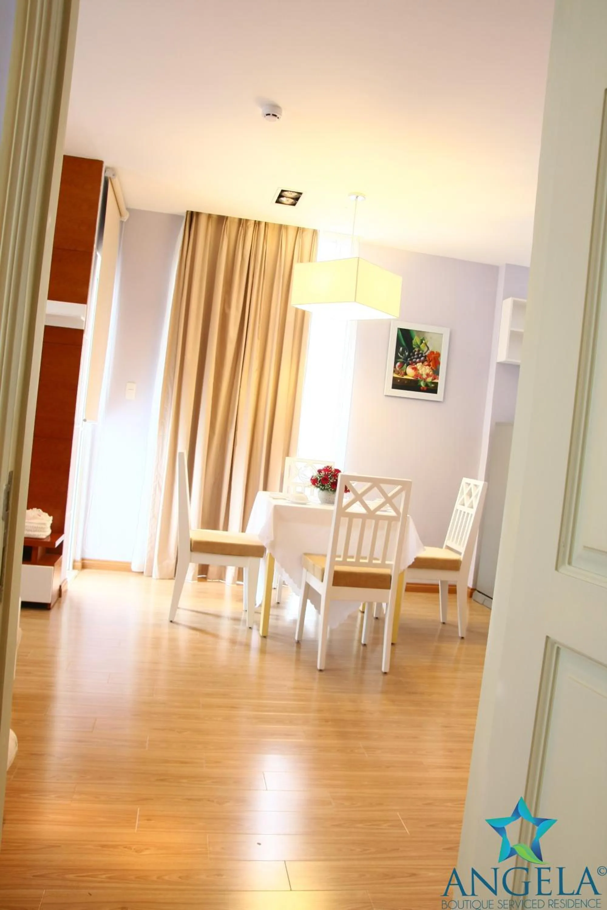 Dining area in Angela Boutique Serviced Residence
