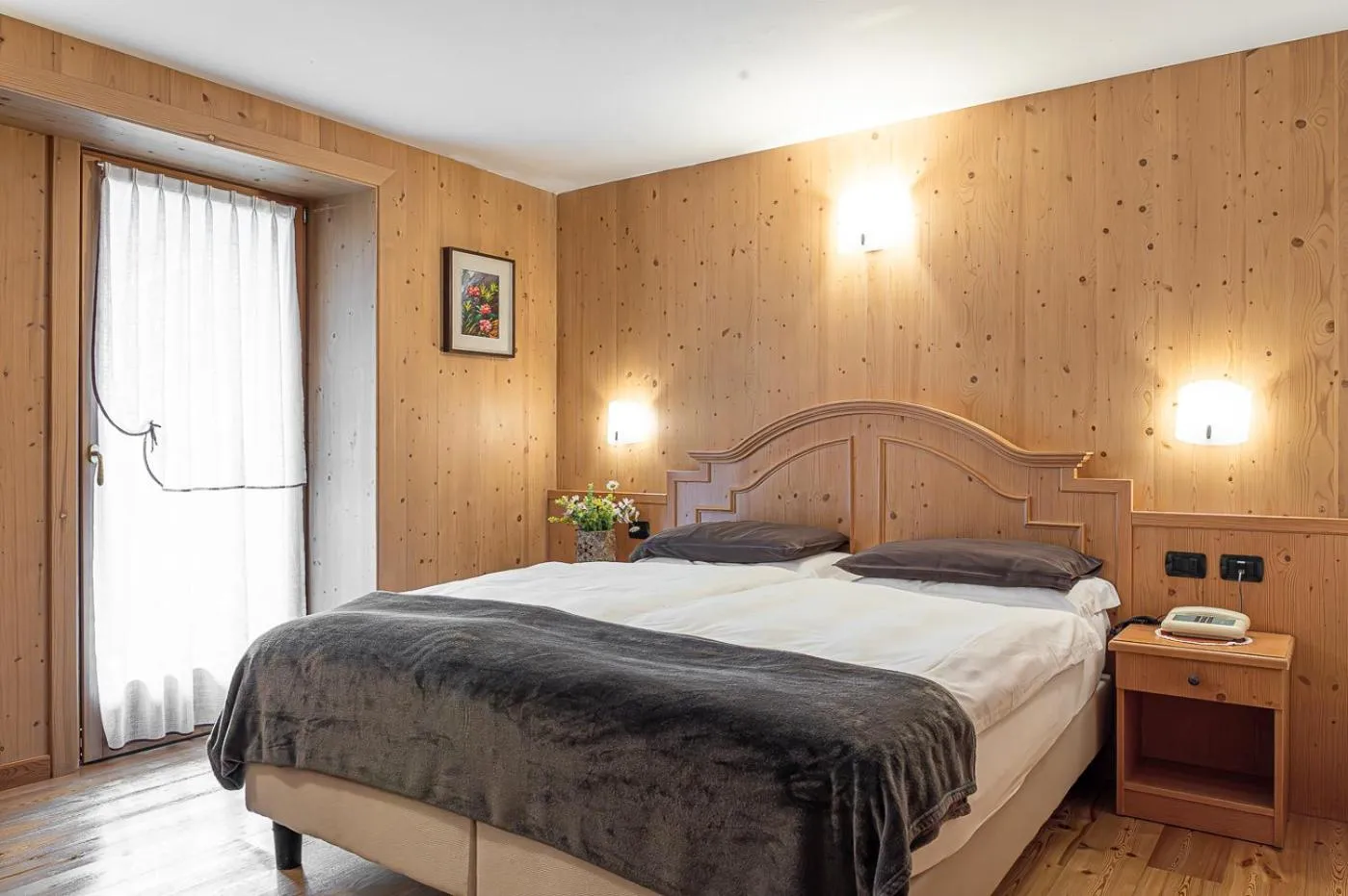 Bedroom, Bed in Hotel Pedranzini