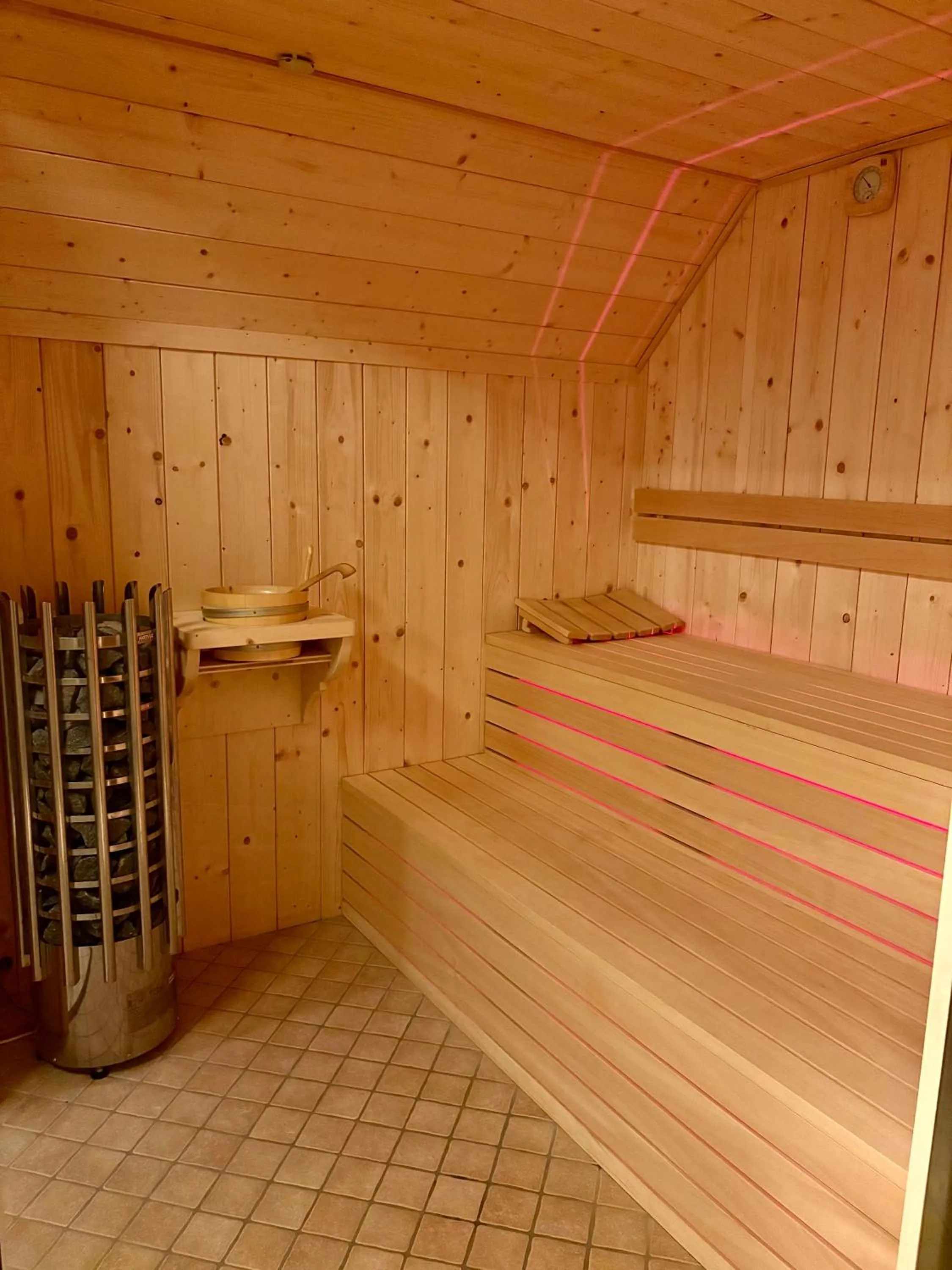 Sauna in Hotel Pedranzini