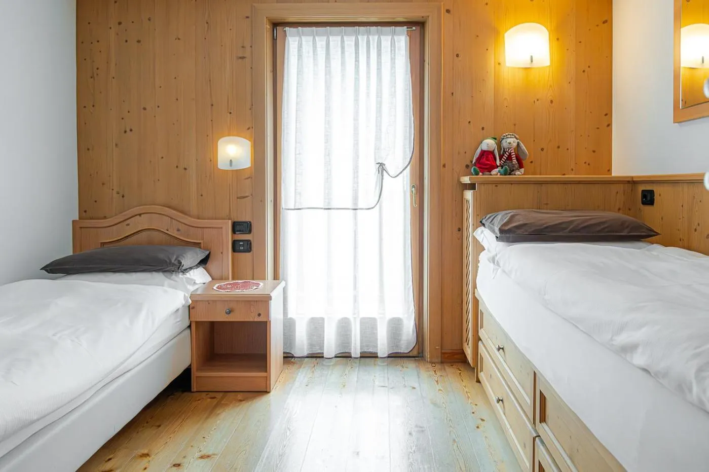 Balcony/Terrace, Bed in Hotel Pedranzini