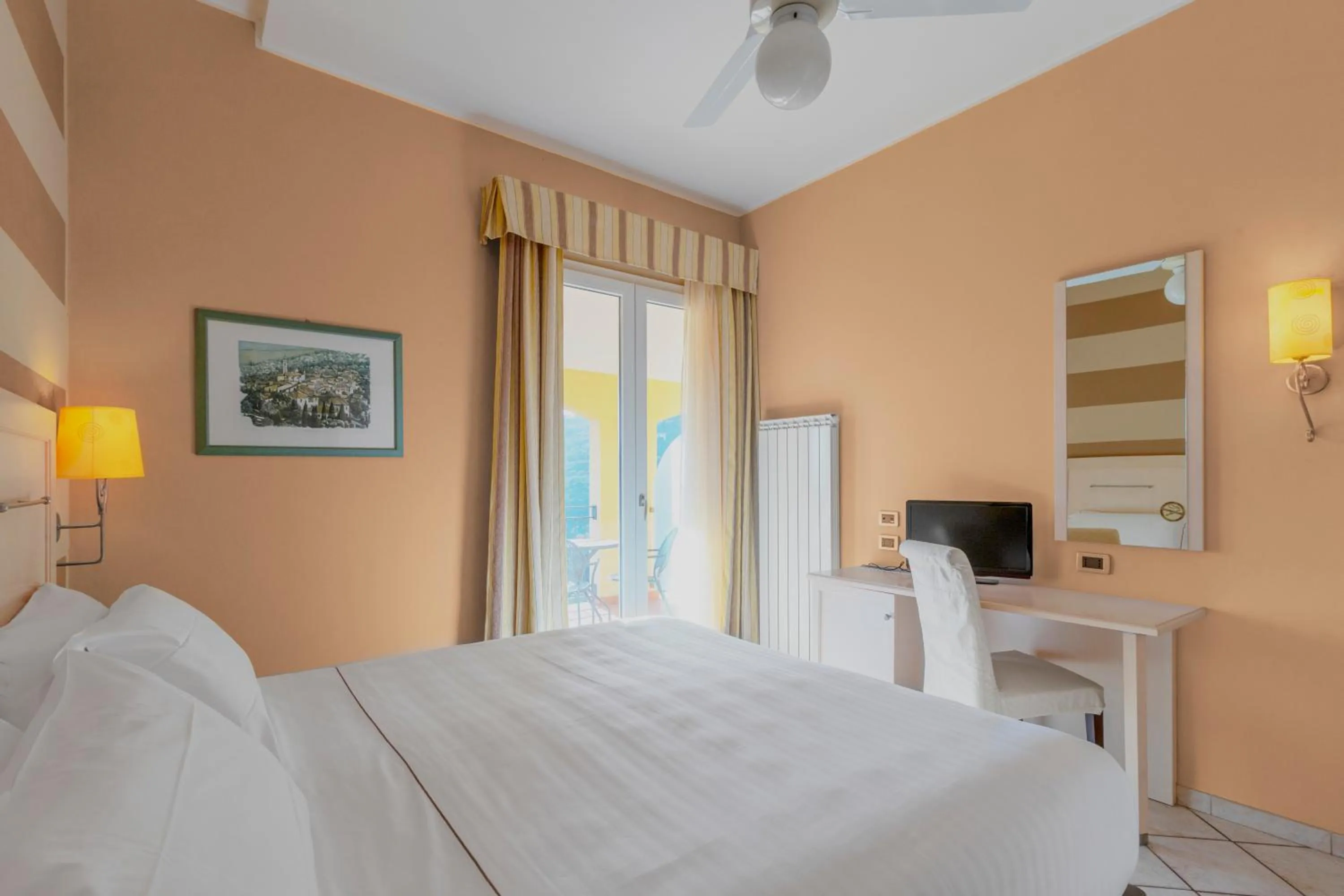 Bedroom, Bed in Hotel Liliana Diano Marina