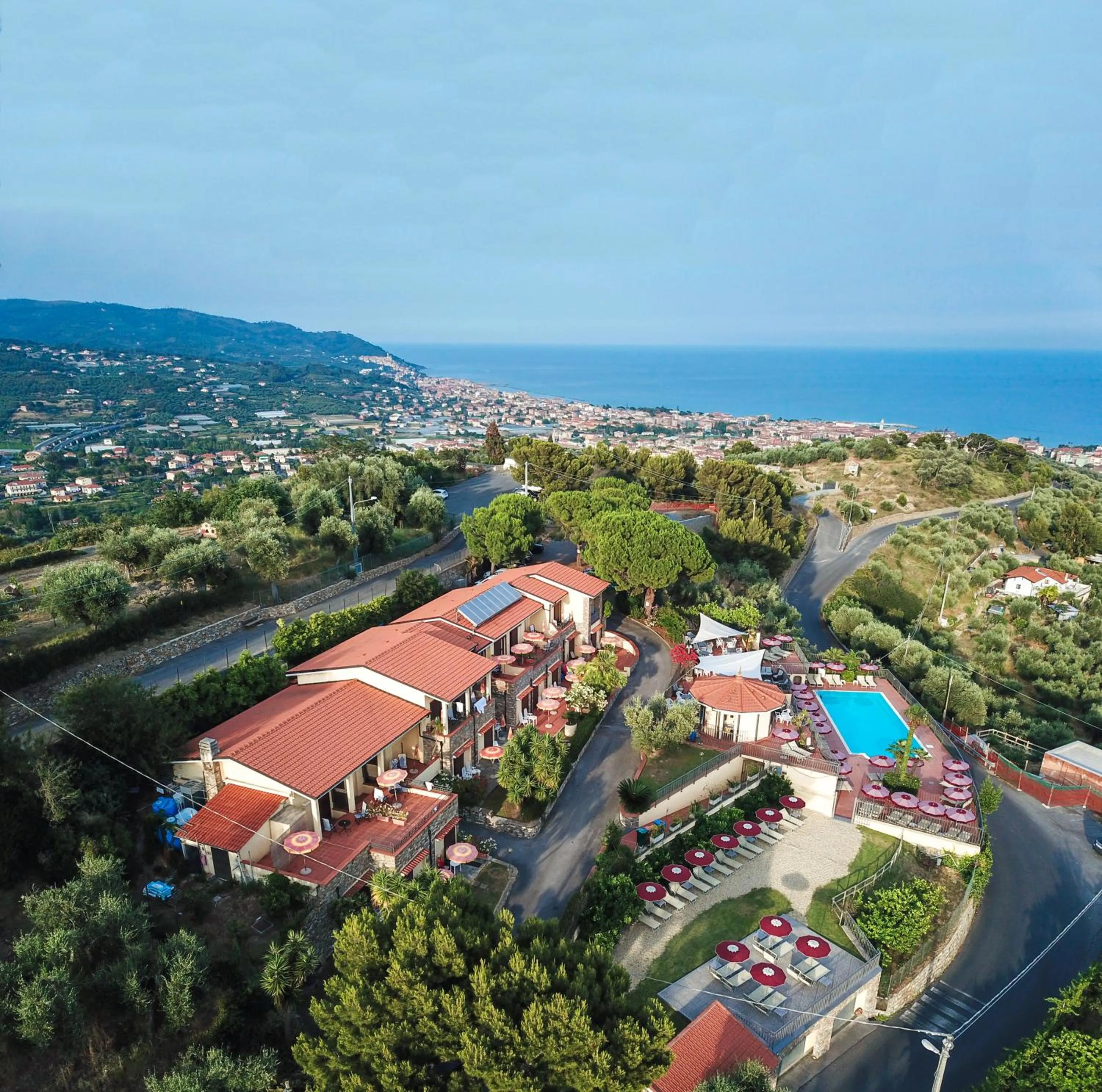 Bird's eye view in Hotel Liliana Diano Marina