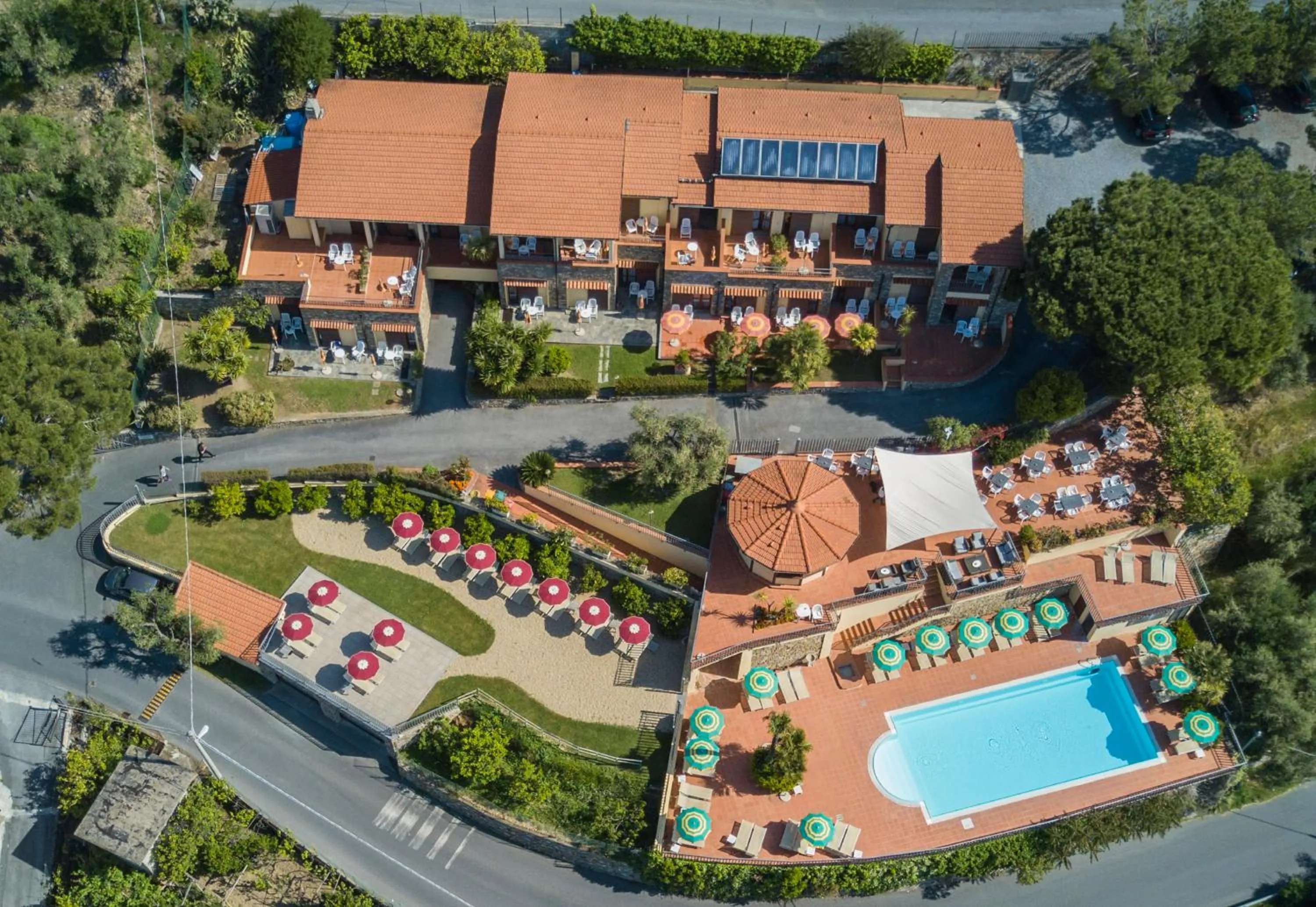 Bird's eye view in Hotel Liliana Diano Marina