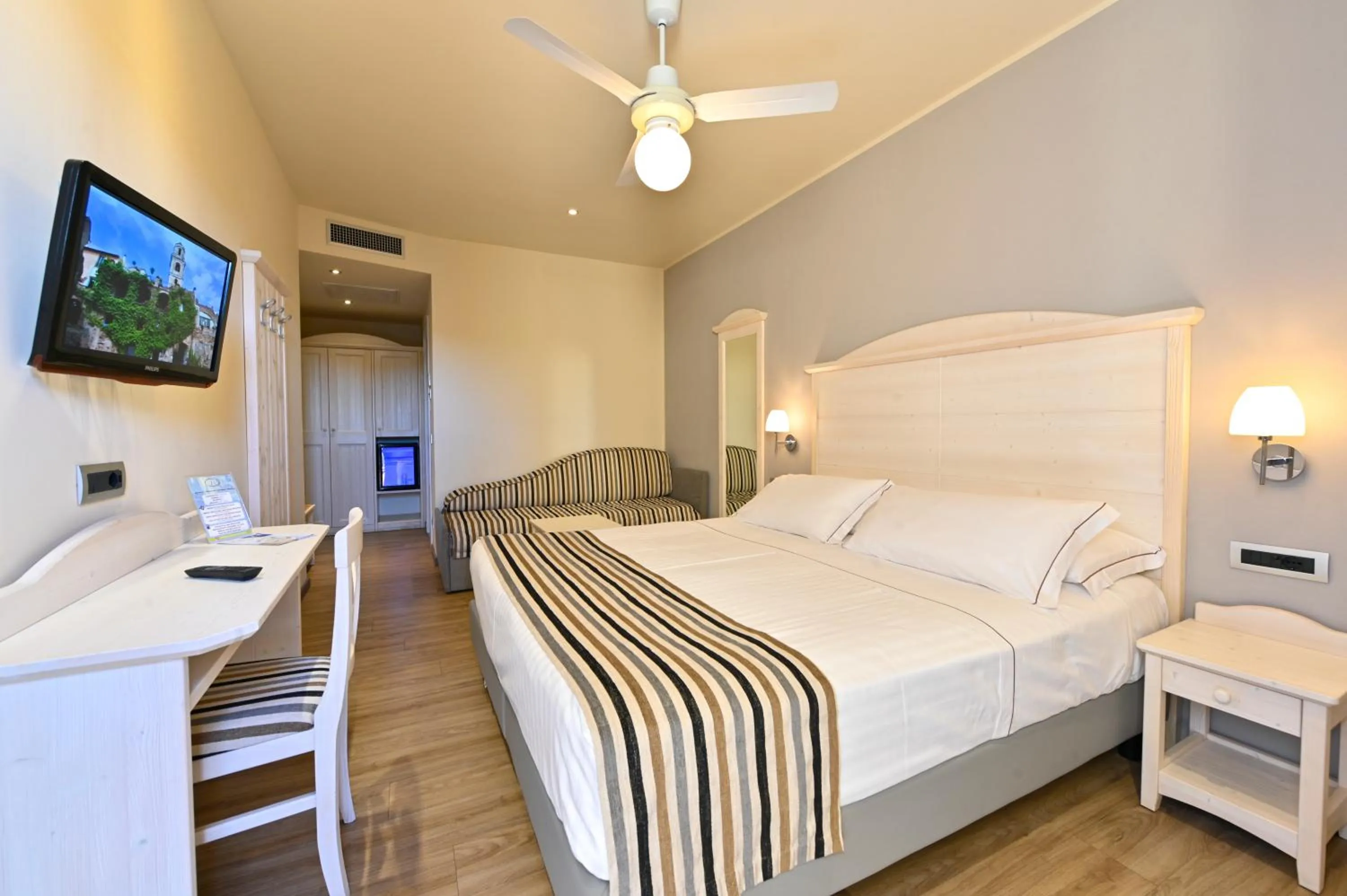 Bed in Hotel Liliana Diano Marina