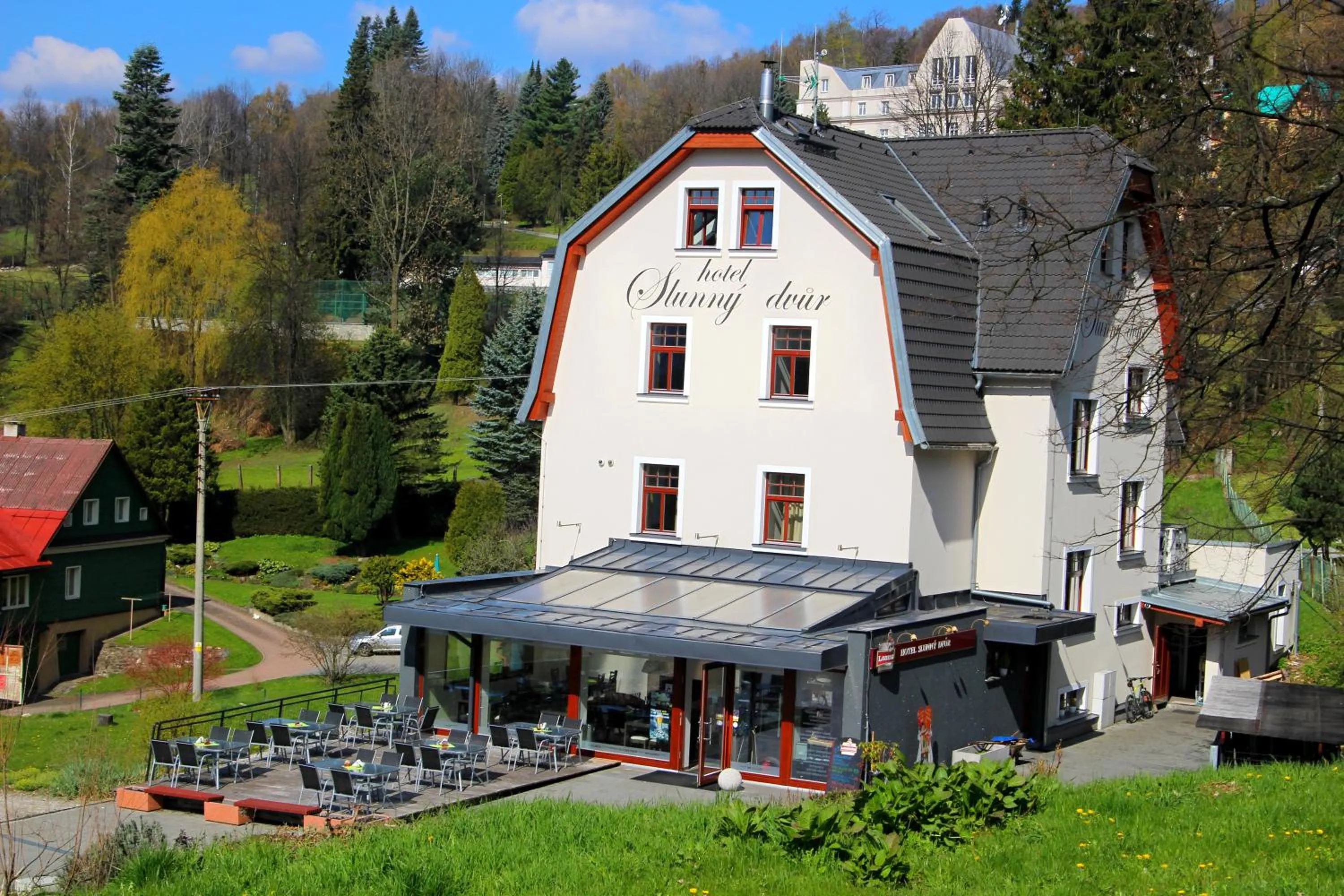 Facade/entrance in Hotel Slunný Dvůr