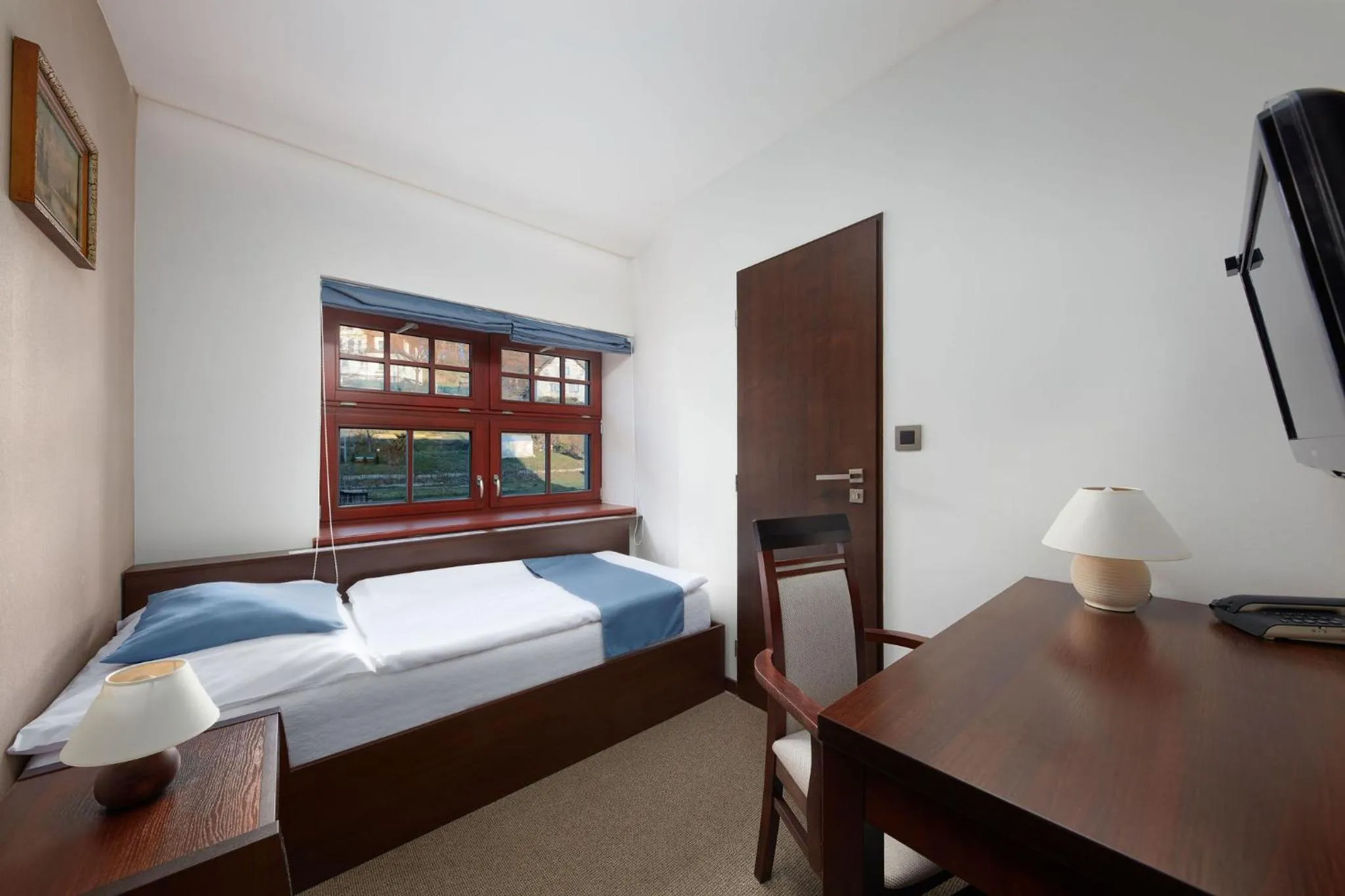 Bedroom, Bed in Hotel Slunný Dvůr