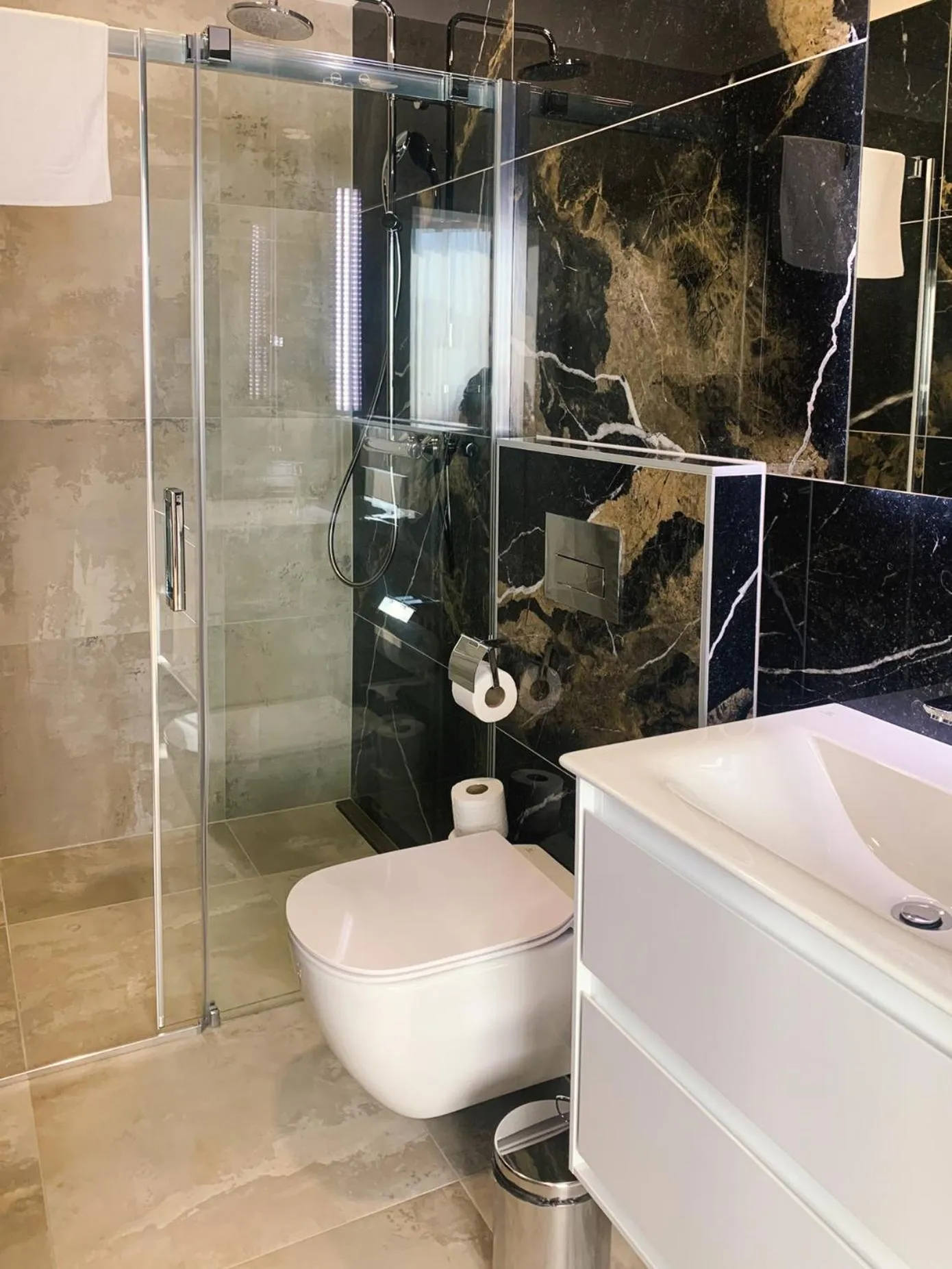 Bathroom in Hotel Slunný Dvůr