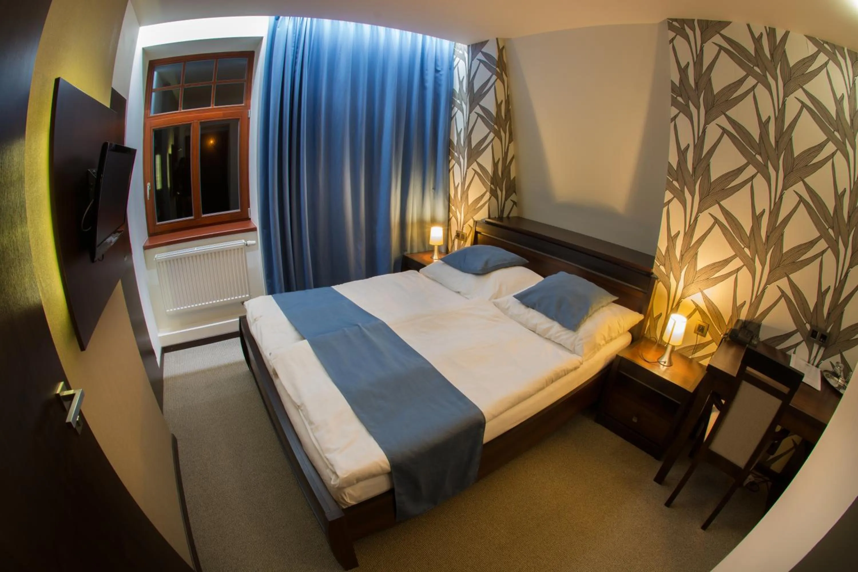 Bedroom, Bed in Hotel Slunný Dvůr