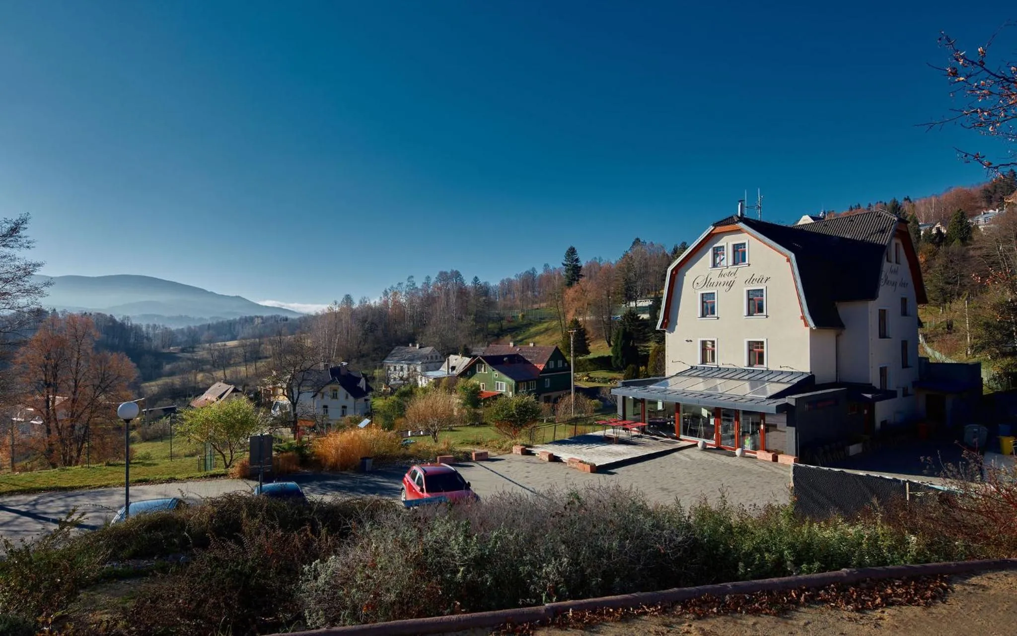 Property building in Hotel Slunný Dvůr