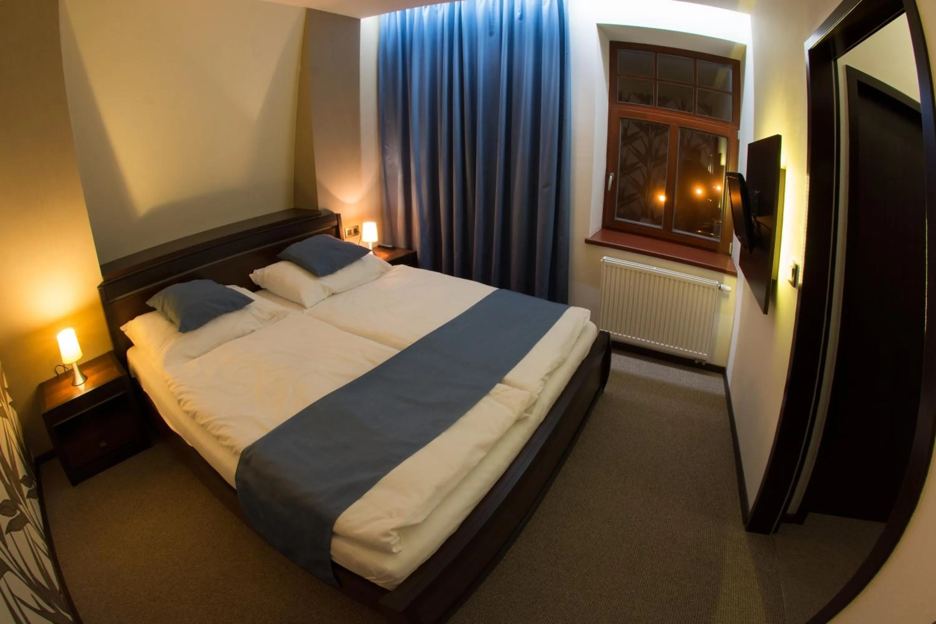 Bedroom, Bed in Hotel Slunný Dvůr